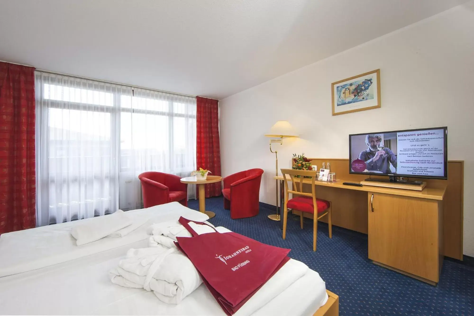 Deluxe Single Room in Johannesbad Hotel Königshof Deluxe Single Room in Johannesbad Hotel Königshof