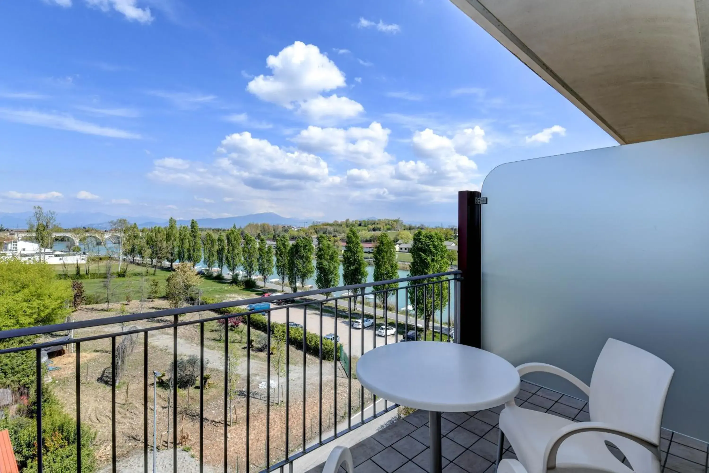 Double Room with Balcony - River Side in Hotel Rivus Double Room with Balcony - River Side in Hotel Rivus