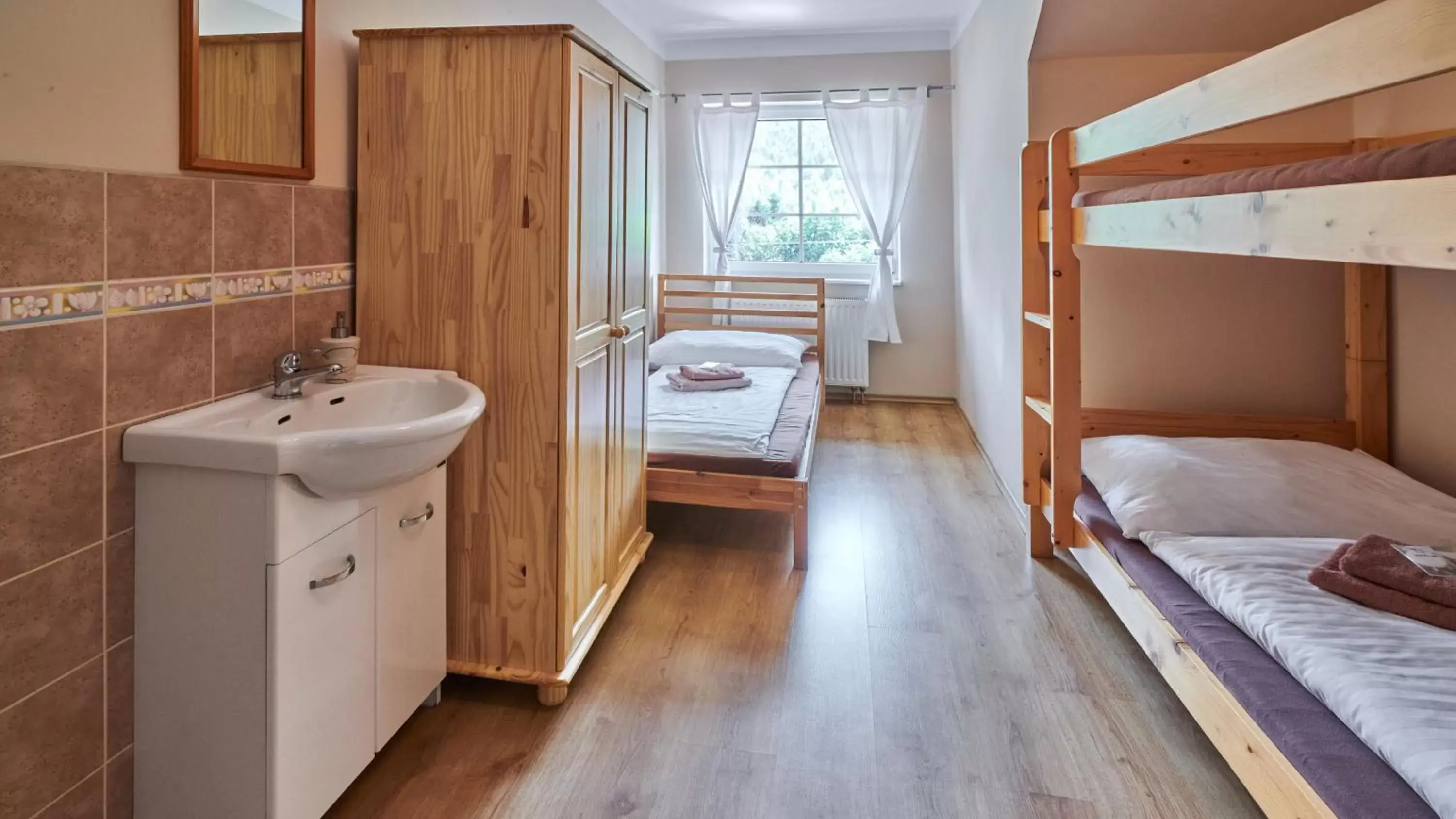 Triple Room with Shared Bathroom - single occupancy in Relax hotel Valaška Triple Room with Shared Bathroom - single occupancy in Relax hotel Valaška