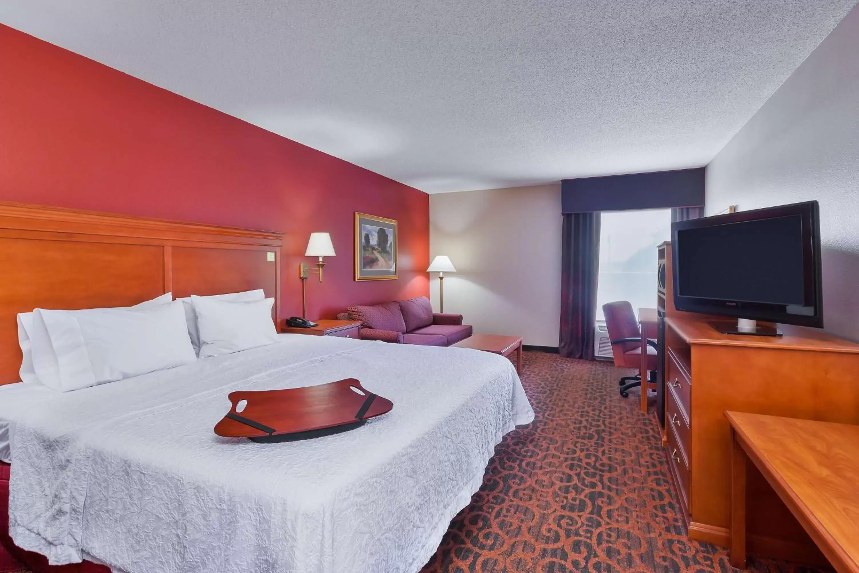 King Room with Sofa Bed in Hampton Inn Marion King Room with Sofa Bed in Hampton Inn Marion