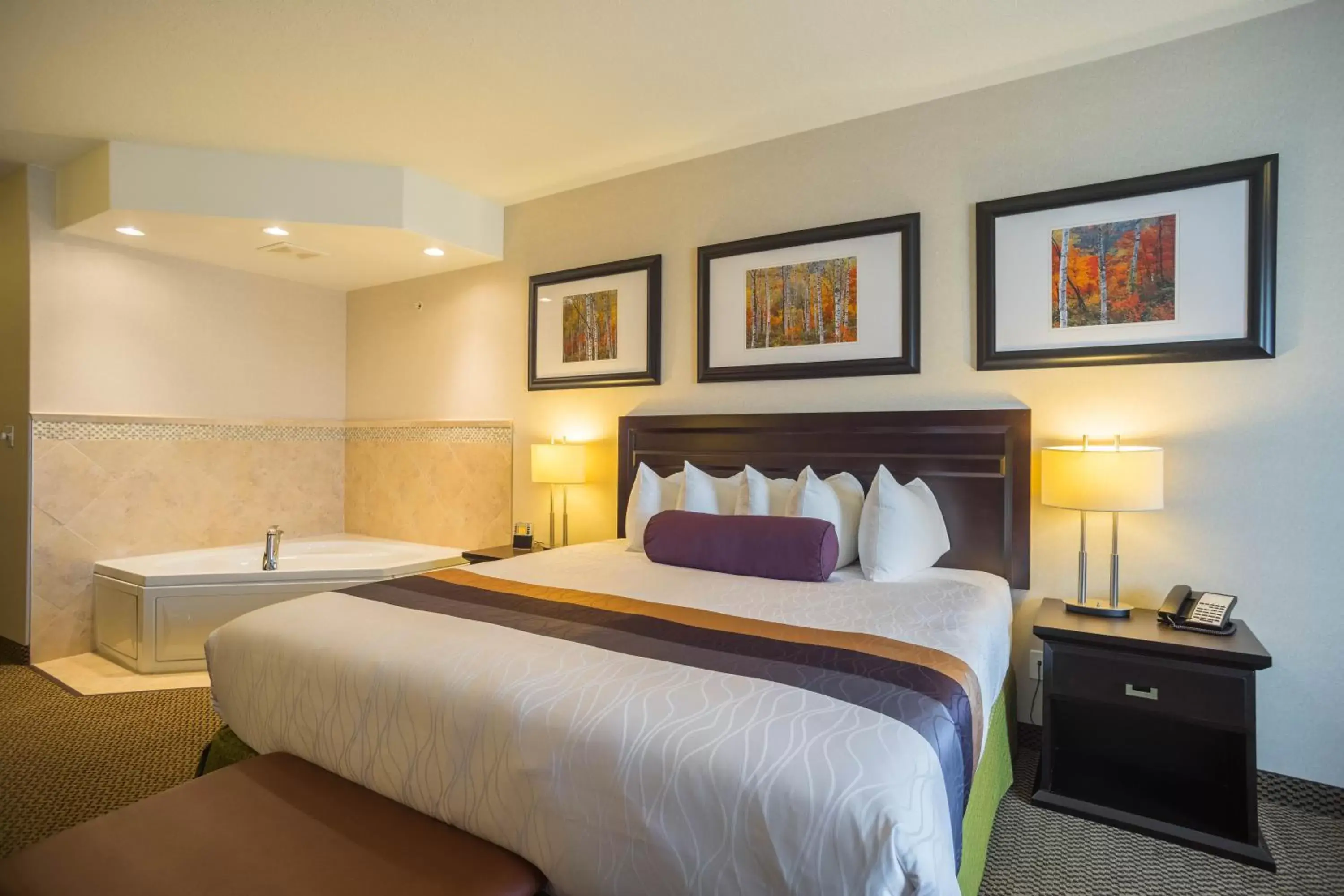 King Suite with Sofa Bed - Separate Bedroom/Non-Smoking in Best Western Plus The Inn at St Albert King Suite with Sofa Bed - Separate Bedroom/Non-Smoking in Best Western Plus The Inn at St Albert