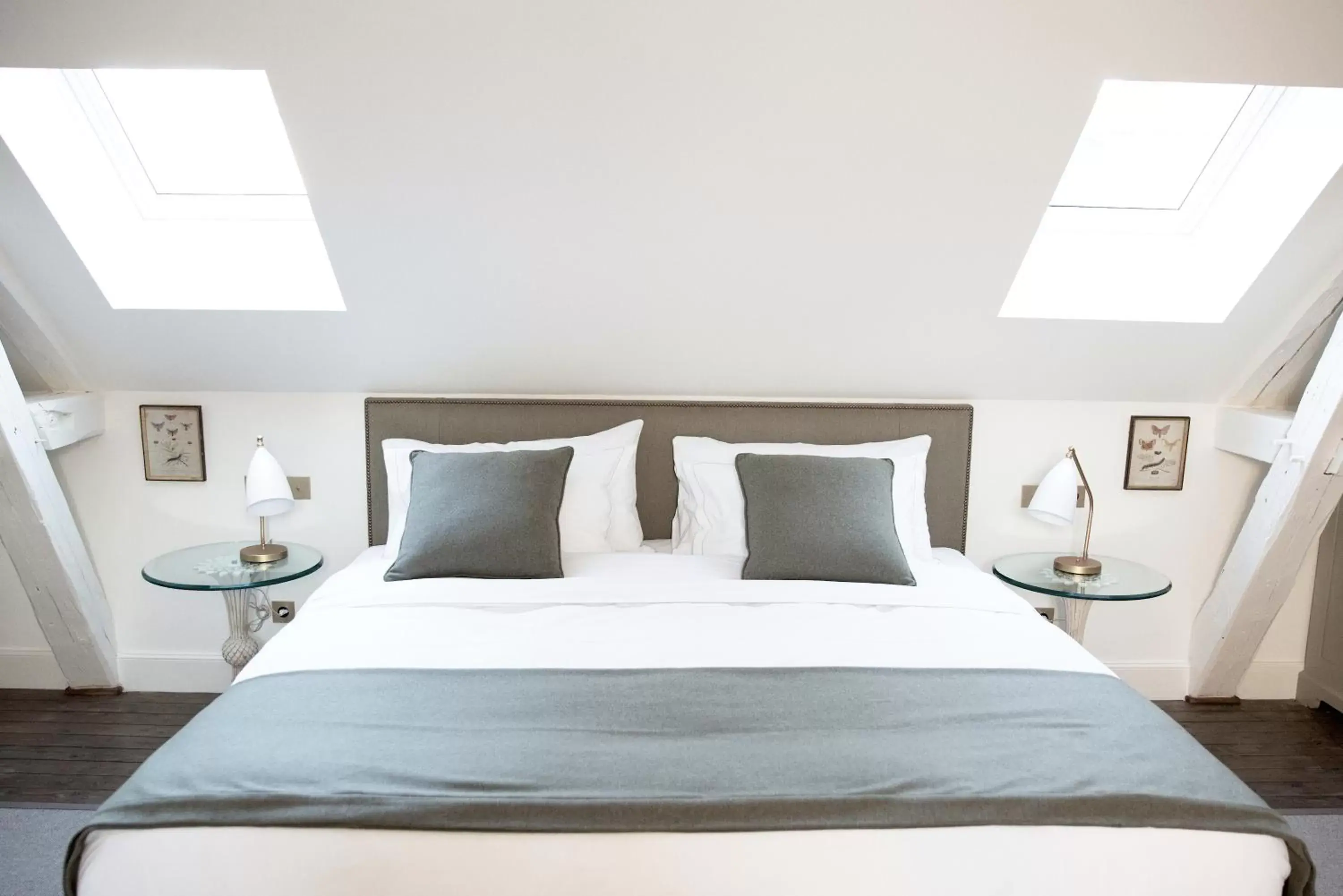 Double Room with Garden View in Le 25bis by Leclerc Briant Double Room with Garden View in Le 25bis by Leclerc Briant