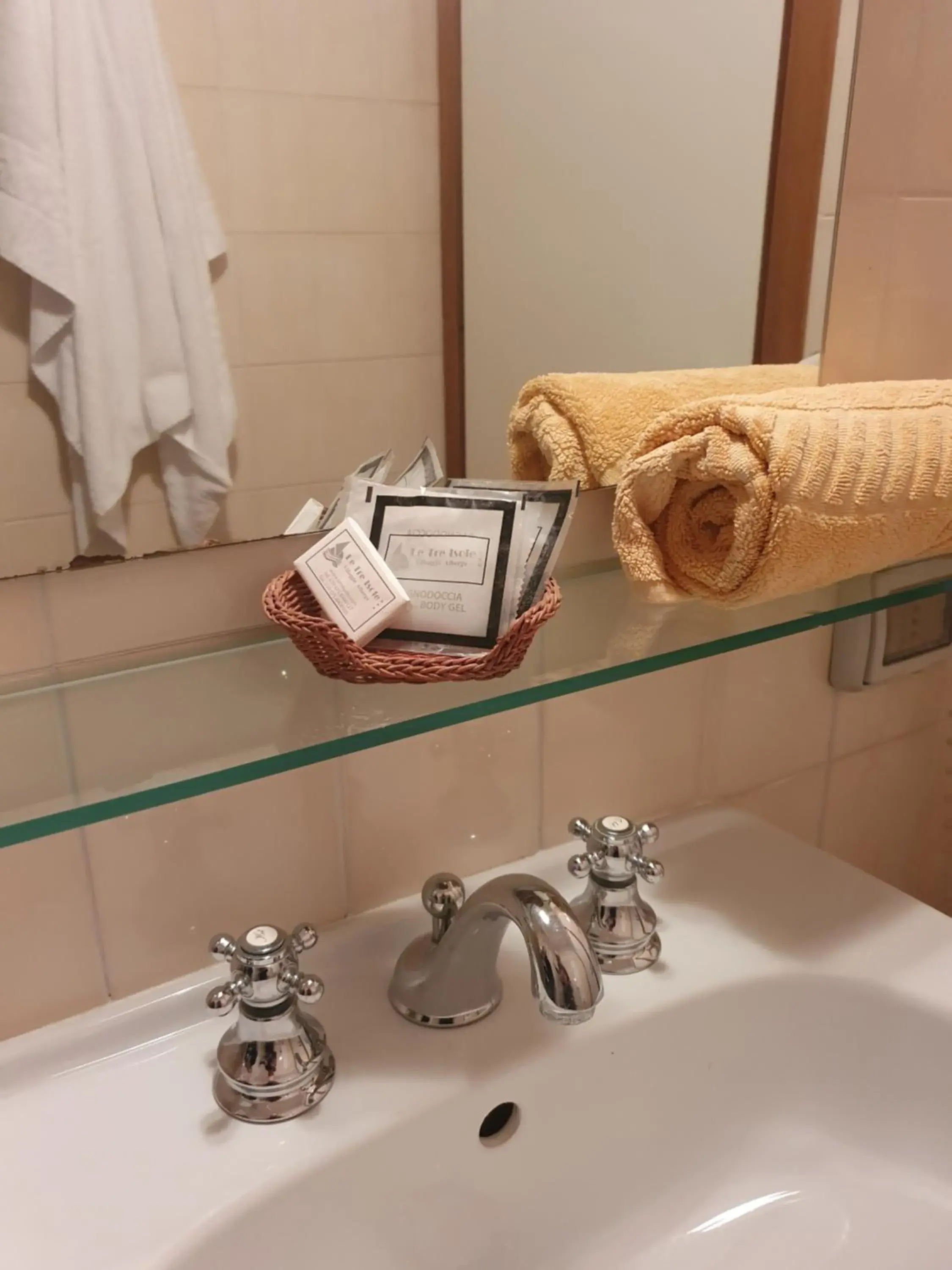 Single Room in Hotel Le Tre Isole Single Room in Hotel Le Tre Isole