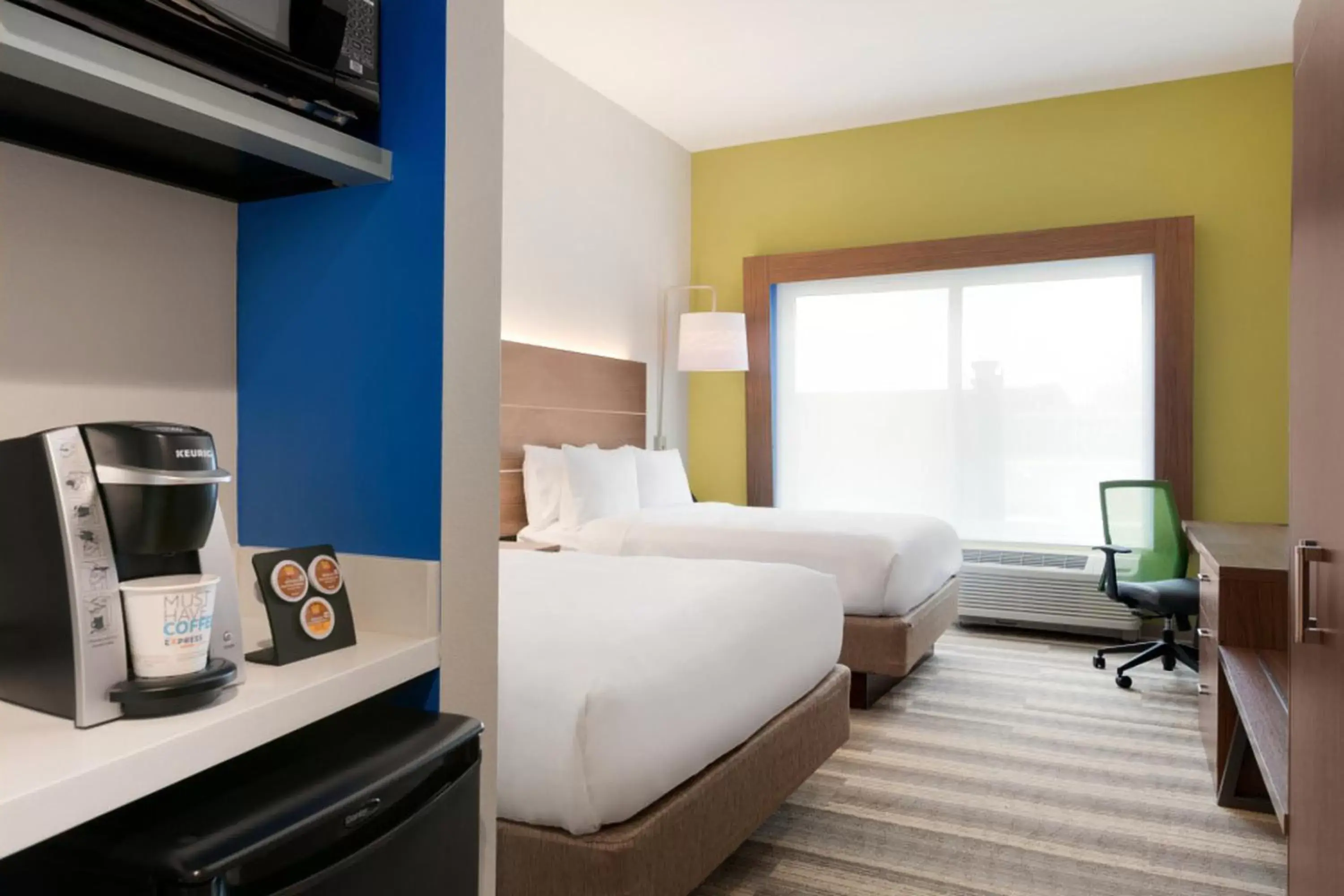Queen Room with Two Queen Beds - Hearing Accessible in Holiday Inn Express & Suites - Cincinnati NE - Red Bank Road by IHG Queen Room with Two Queen Beds - Hearing Accessible in Holiday Inn Express & Suites - Cincinnati NE - Red Bank Road by IHG