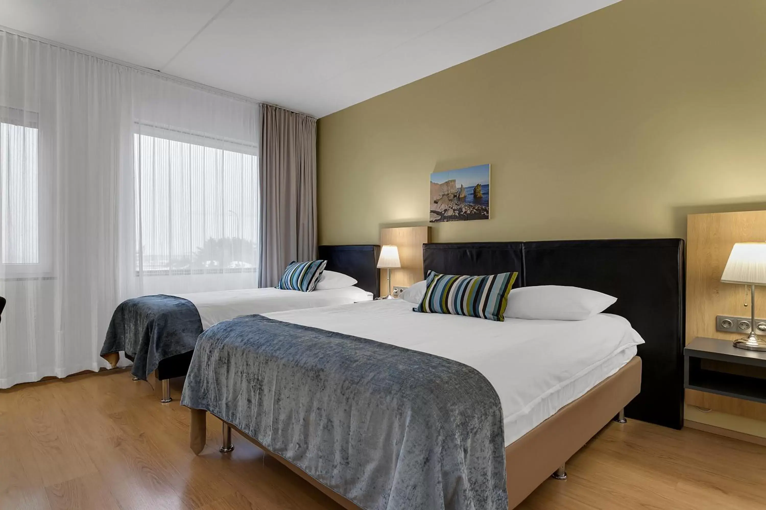 Triple Room in Aurora Hotel at Reykjavik-Keflavik Airport Terminal KEF Triple Room in Aurora Hotel at Reykjavik-Keflavik Airport Terminal KEF