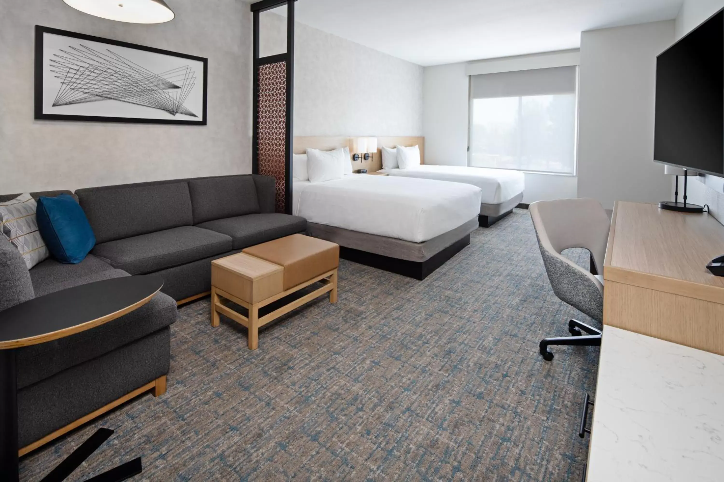 Queen Room with Two Queen Beds and Sofa Bed - High Floor in Hyatt Place Bakersfield Queen Room with Two Queen Beds and Sofa Bed - High Floor in Hyatt Place Bakersfield