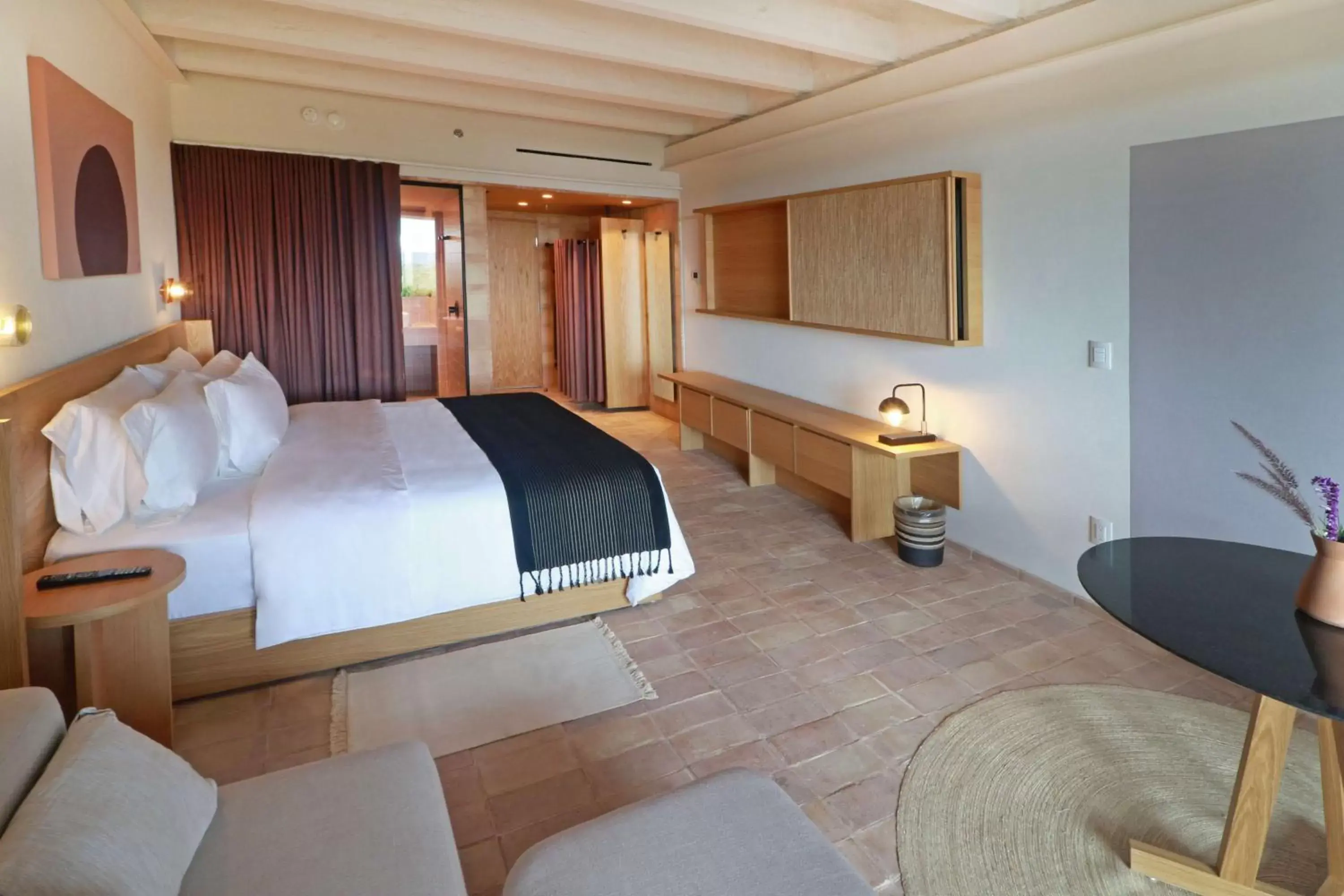 King Room in Albor San Miguel de Allende, Tapestry Collection by Hilton King Room in Albor San Miguel de Allende, Tapestry Collection by Hilton