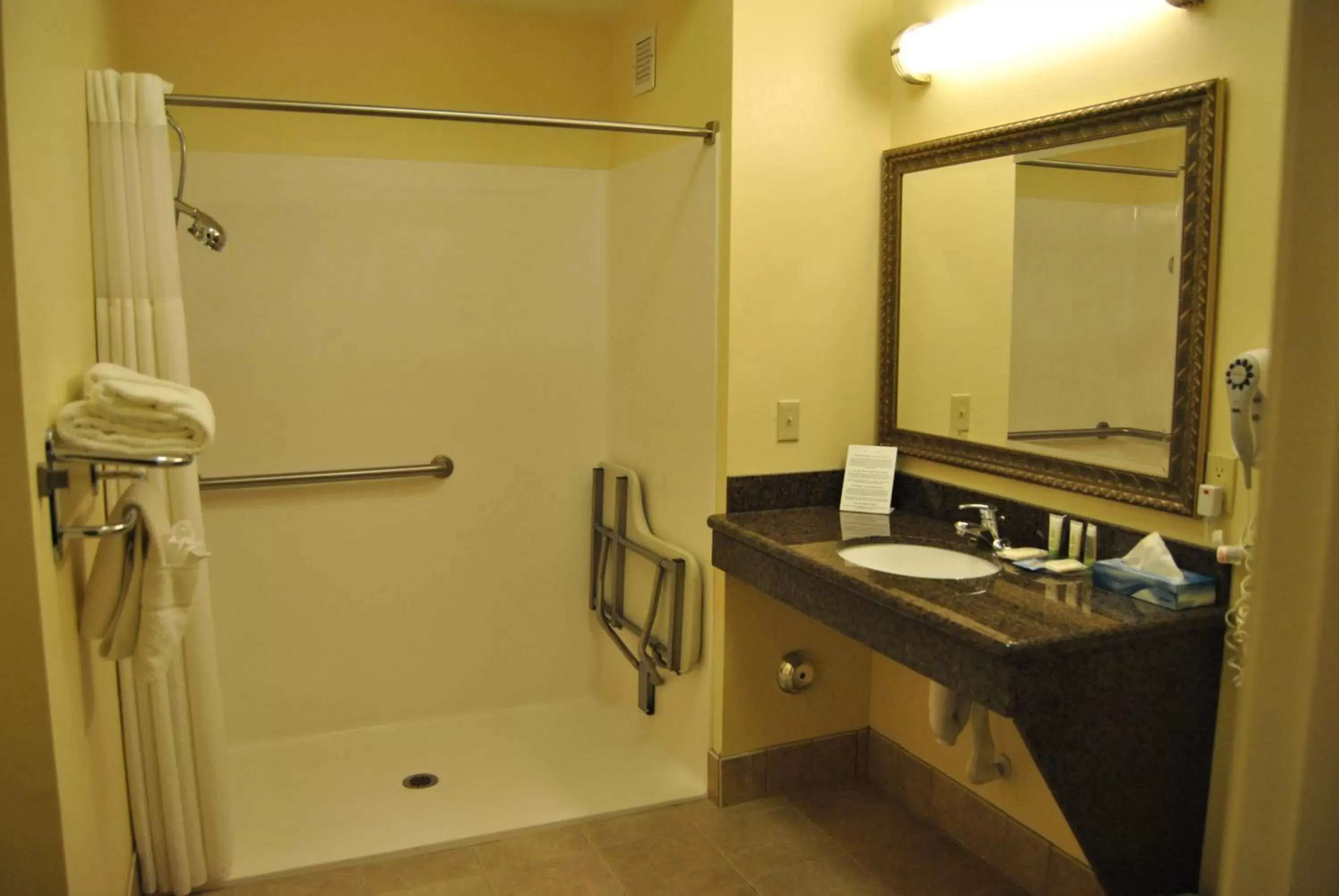 Two-Bedroom Queen Suite - Disability Access-Roll in Shower-Non-Smoking in Staybridge Suites Lansing-Okemos by IHG Two-Bedroom Queen Suite - Disability Access-Roll in Shower-Non-Smoking in Staybridge Suites Lansing-Okemos by IHG