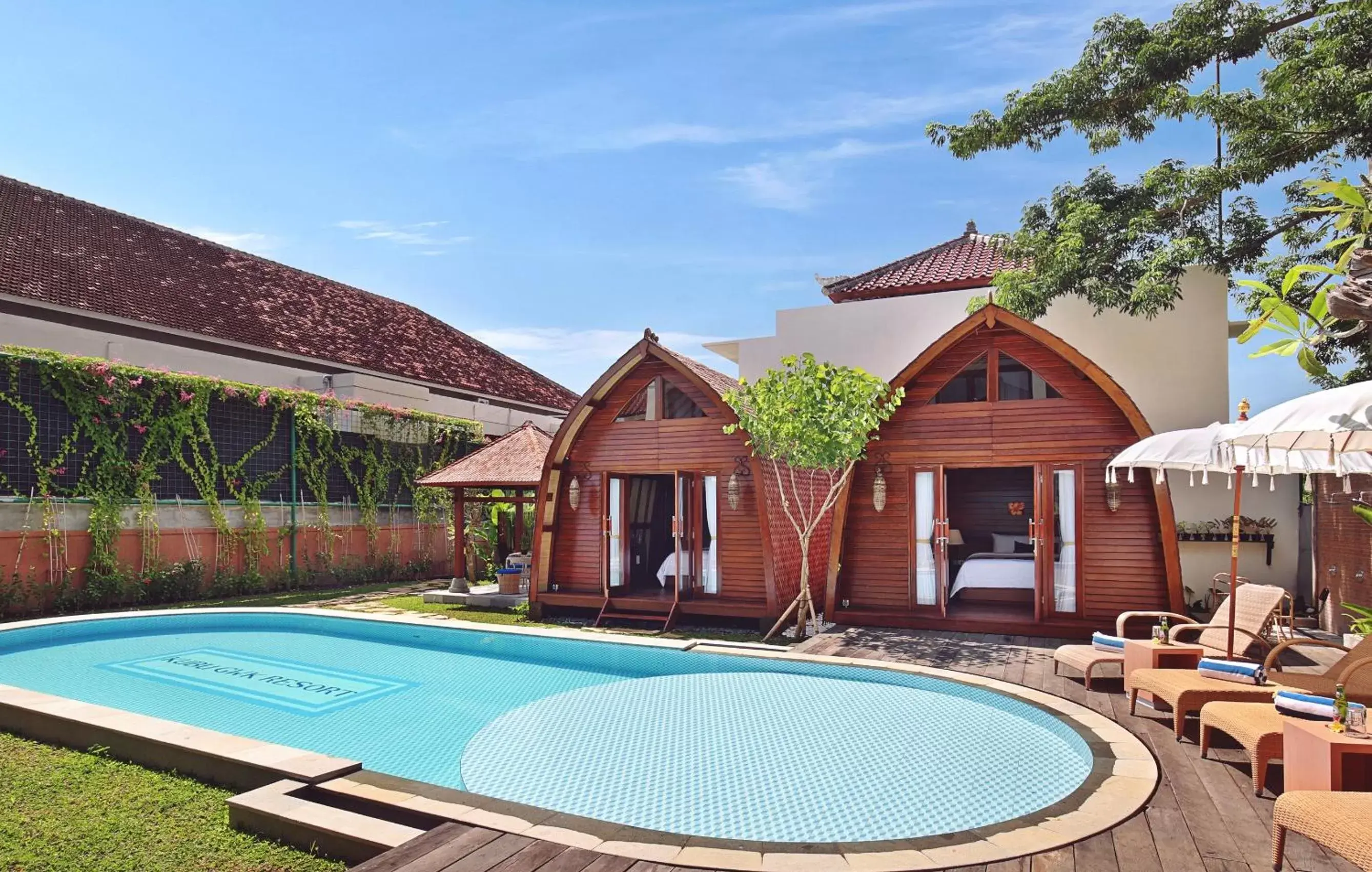 One-Bedroom Joglo House with Pool View in Kubu GWK Resort One-Bedroom Joglo House with Pool View in Kubu GWK Resort