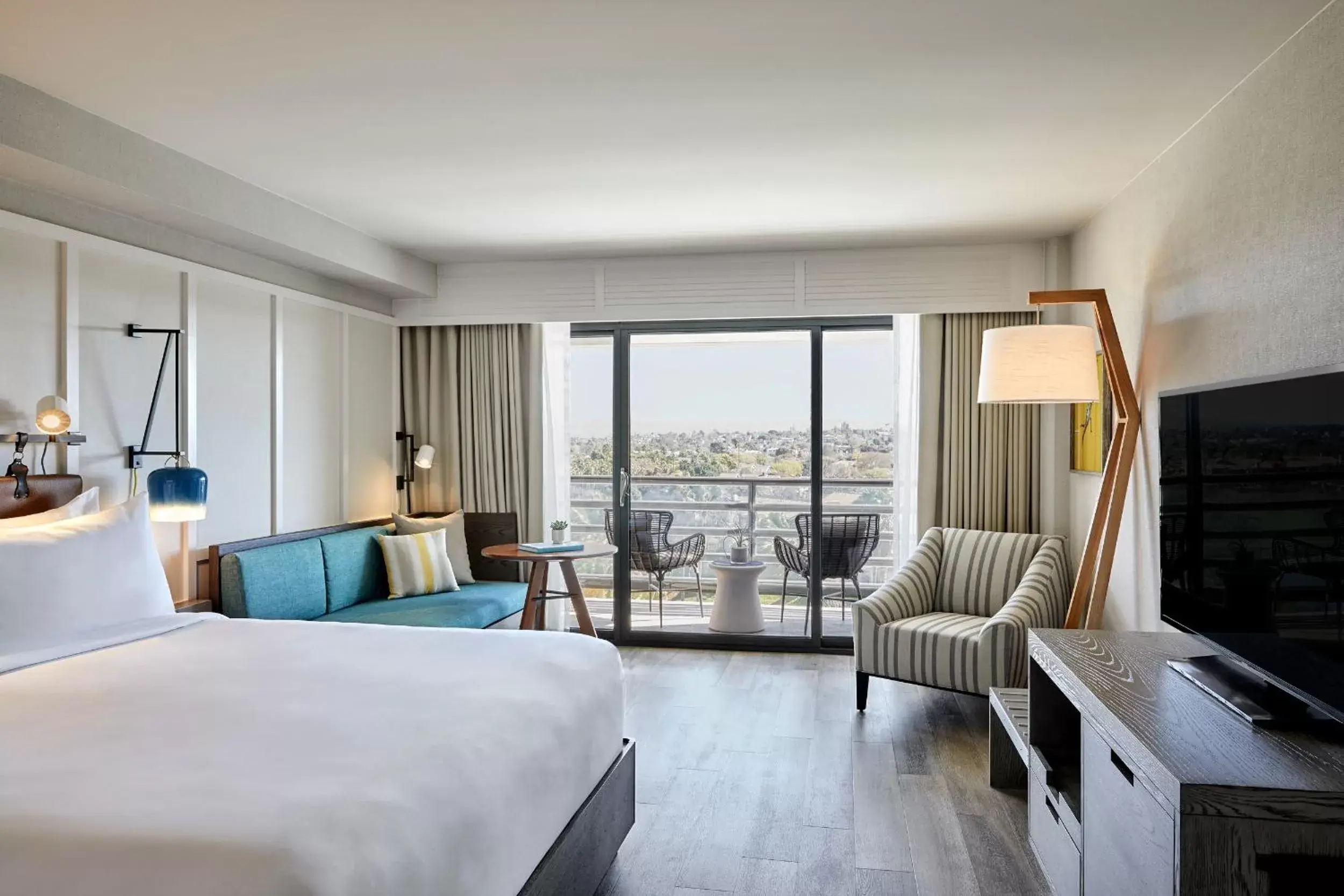 Balcony King Room with Golf View in Westdrift Manhattan Beach, Autograph Collection Balcony King Room with Golf View in Westdrift Manhattan Beach, Autograph Collection