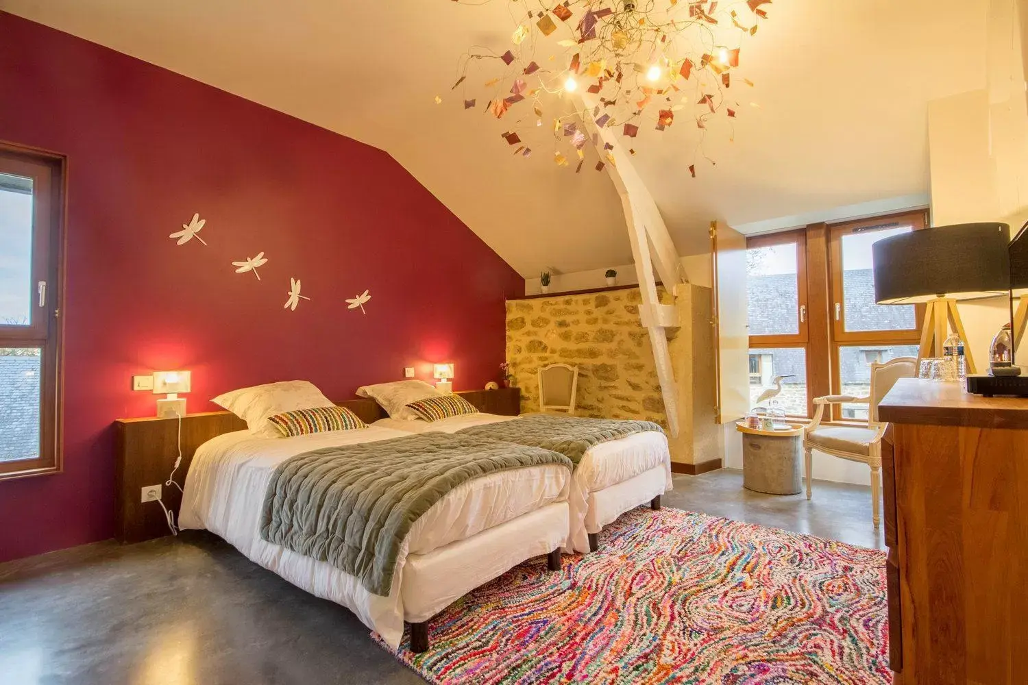 Double or Twin Room with Private Bathroom in Le Clos du Gusquel Double or Twin Room with Private Bathroom in Le Clos du Gusquel