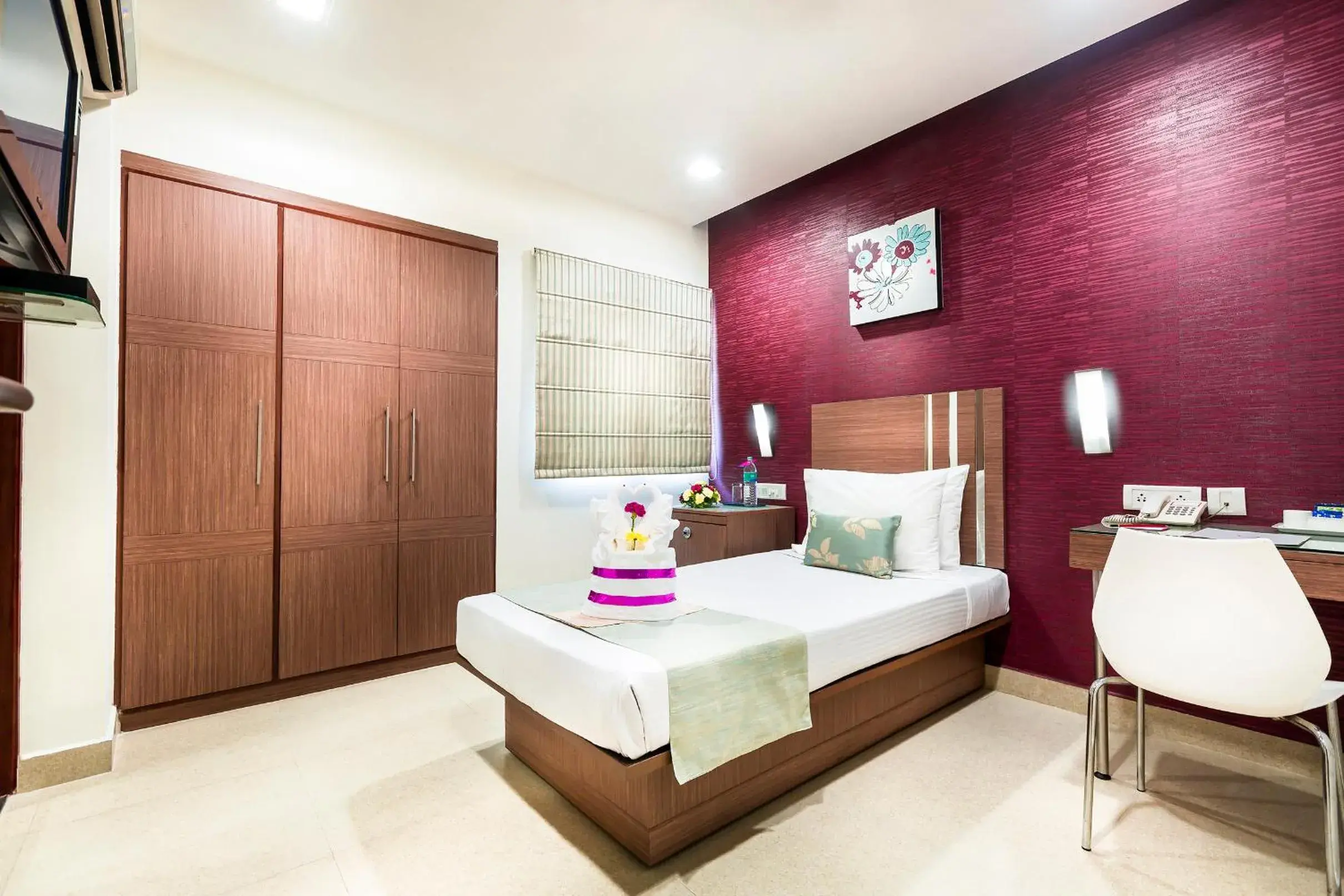 Standard Single Room in The Lotus Apartment Hotel, Venkatraman Street Standard Single Room in The Lotus Apartment Hotel, Venkatraman Street