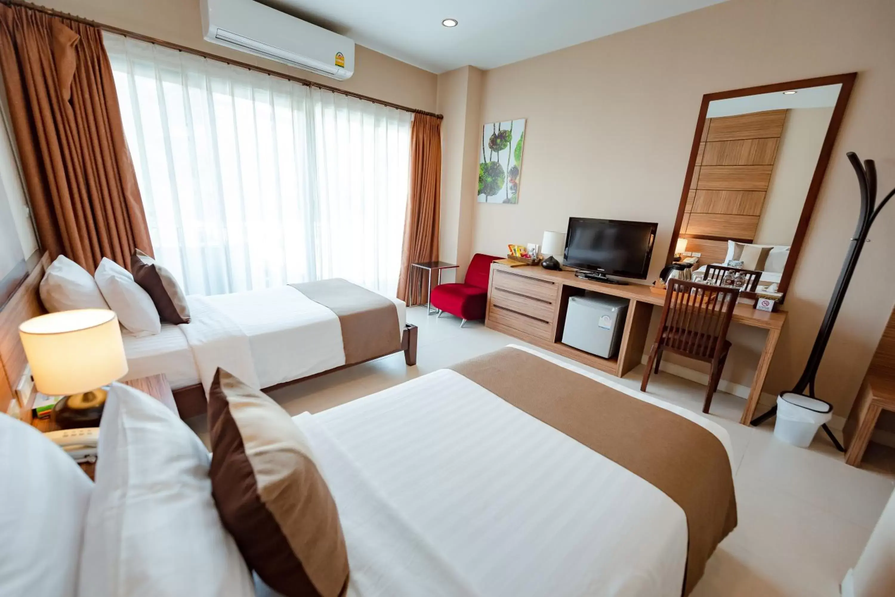 Premier Twin Room in The Pannarai Hotel Premier Twin Room in The Pannarai Hotel