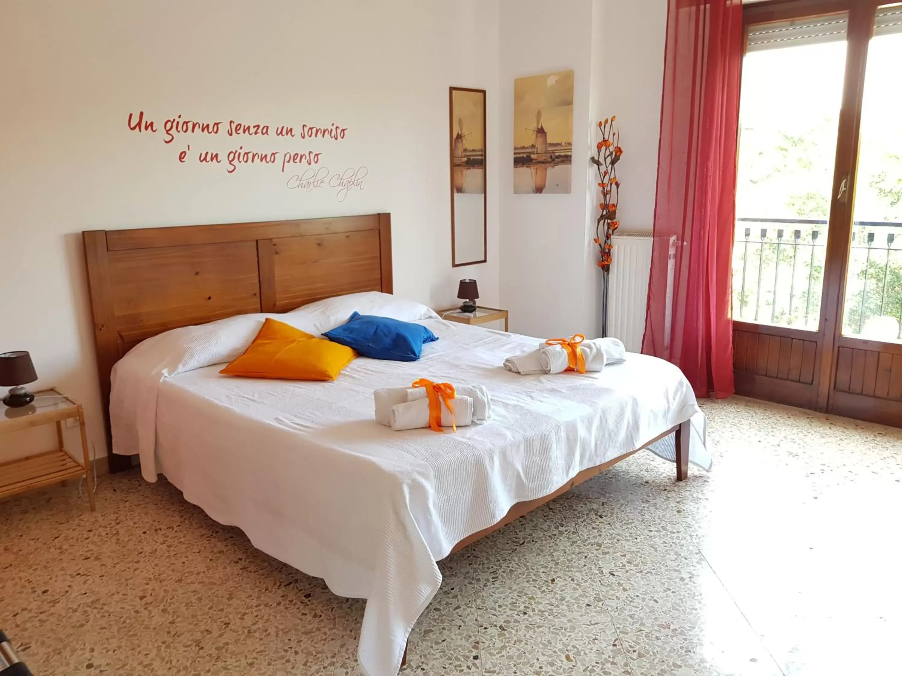 Triple Room with Balcony - single occupancy in B&B Trapani Mare Triple Room with Balcony - single occupancy in B&B Trapani Mare