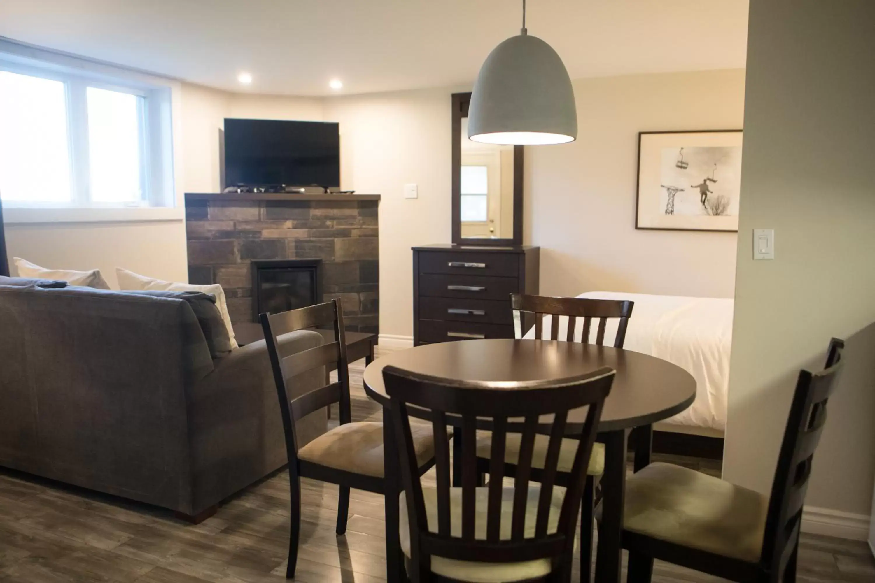 Standard Studio in Le Montagnard, Auberge Hôtel & Chalets Standard Studio in Le Montagnard, Auberge Hôtel & Chalets