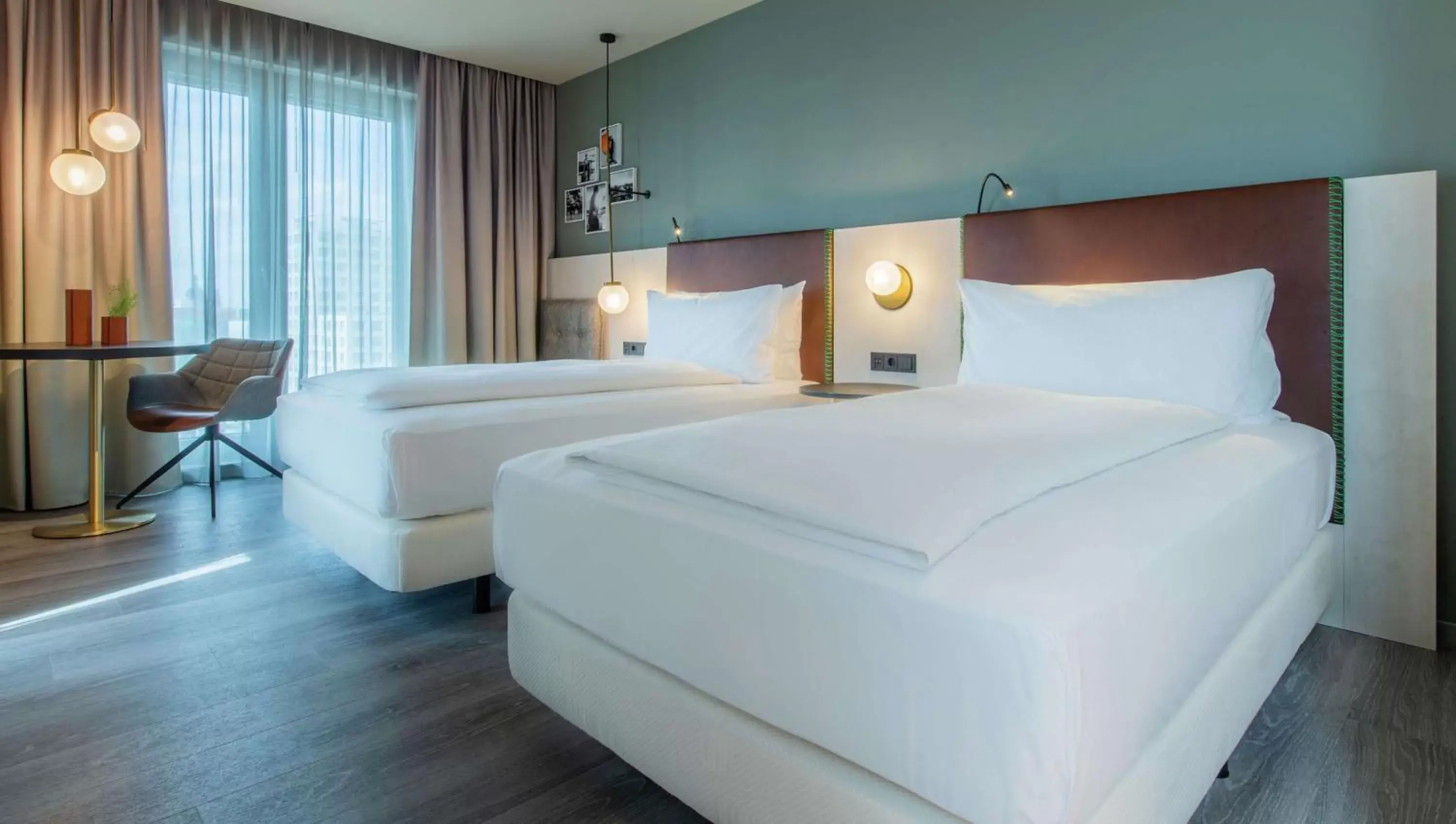 Deluxe Twin Room in Hilton Garden Inn Mannheim Deluxe Twin Room in Hilton Garden Inn Mannheim