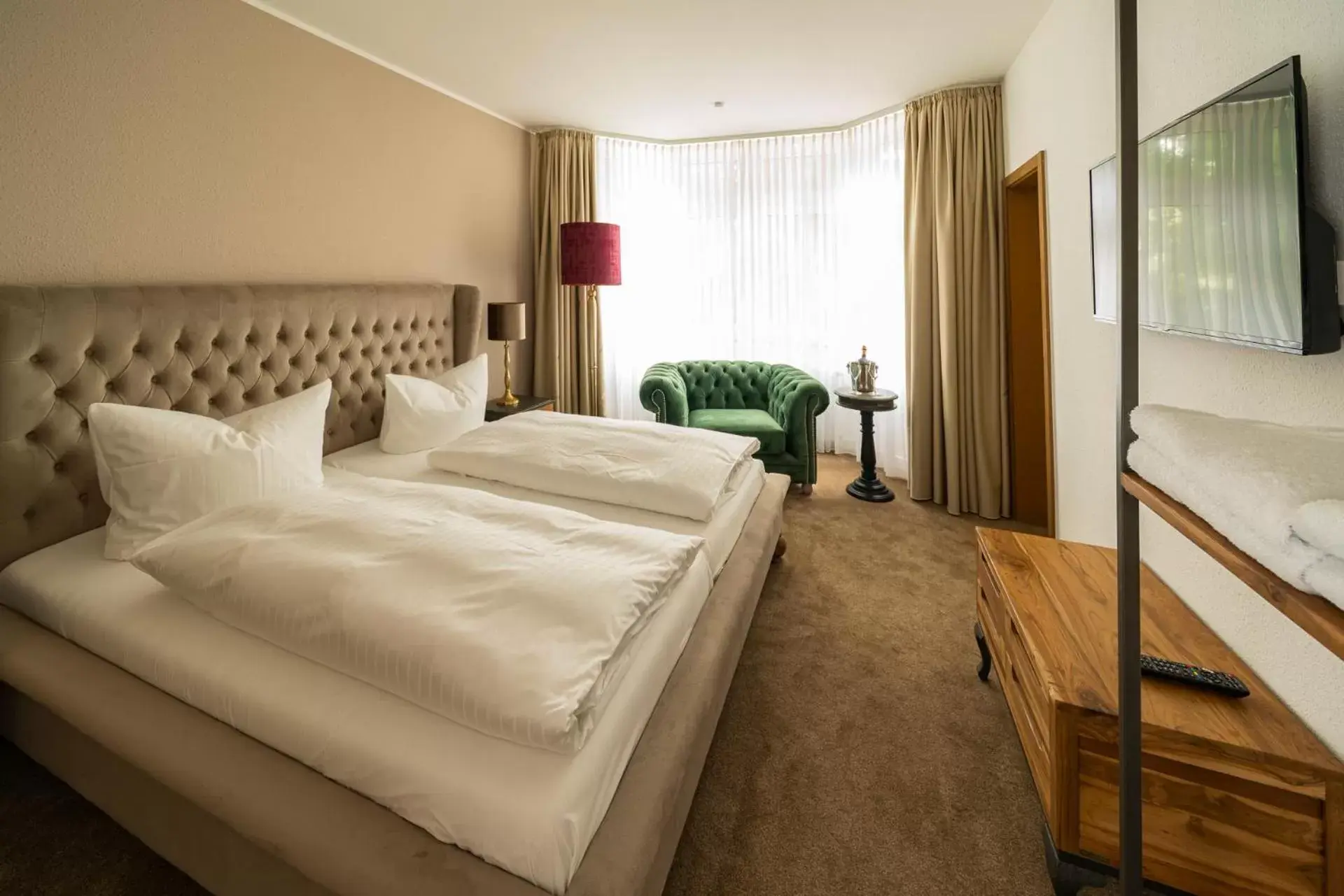 Junior Suite with Balcony in Waldhotel Riesebusch Junior Suite with Balcony in Waldhotel Riesebusch