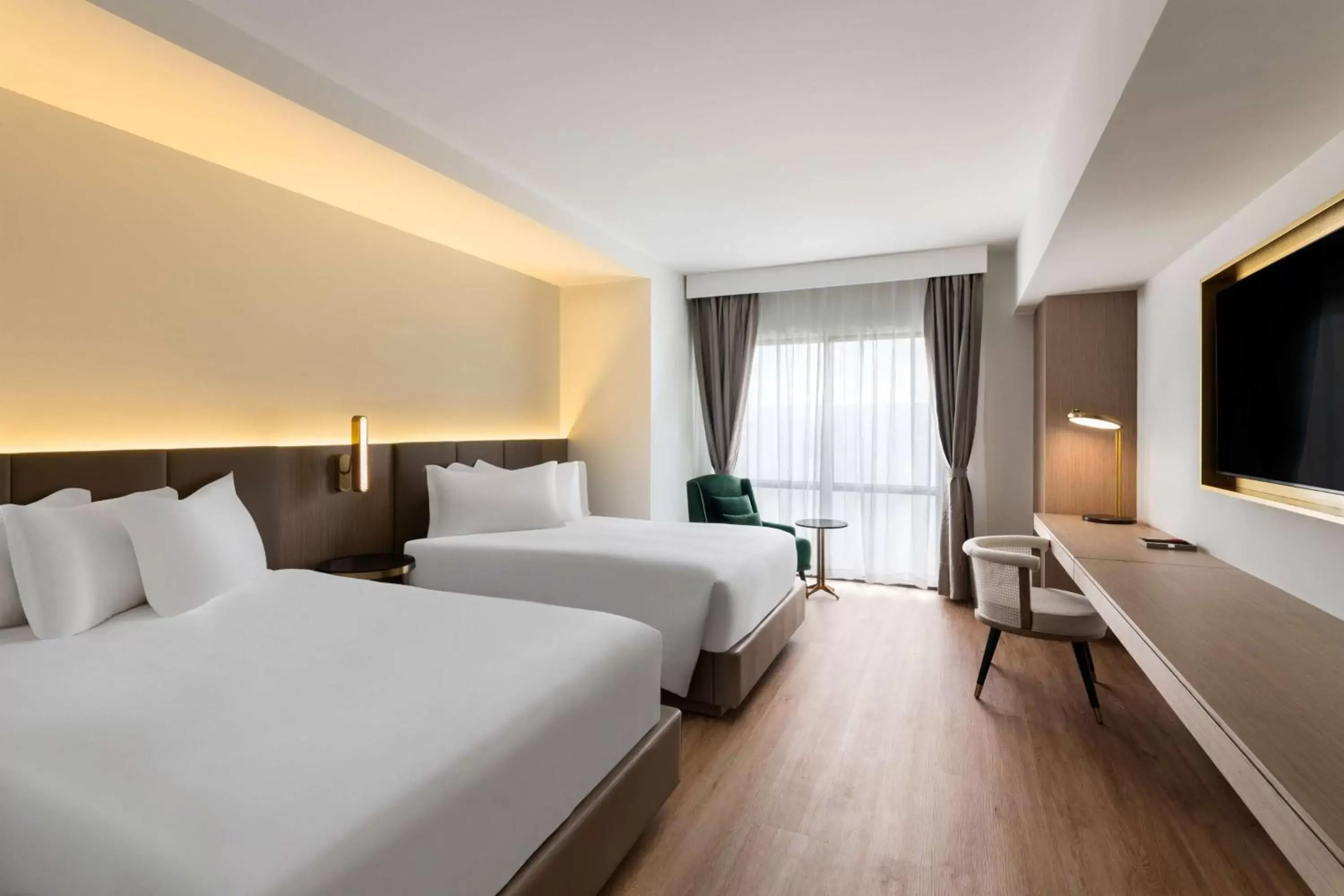 Double Room with Two Double Beds - Non-Smoking in Dolce by Wyndham Hollywood Double Room with Two Double Beds - Non-Smoking in Dolce by Wyndham Hollywood