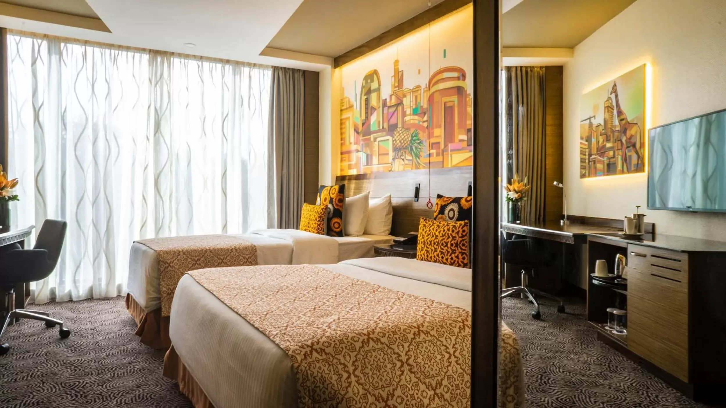 Panafric Deluxe Twin Room in Sarova Panafric Hotel Panafric Deluxe Twin Room in Sarova Panafric Hotel