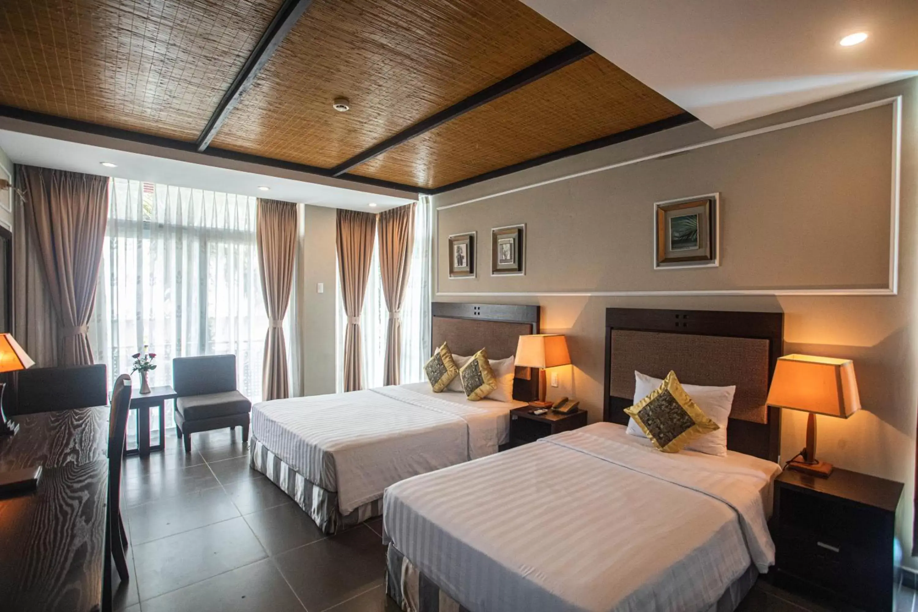 Premium Deluxe Twin Room with Sea View in Seaside Resort Vung Tau Premium Deluxe Twin Room with Sea View in Seaside Resort Vung Tau