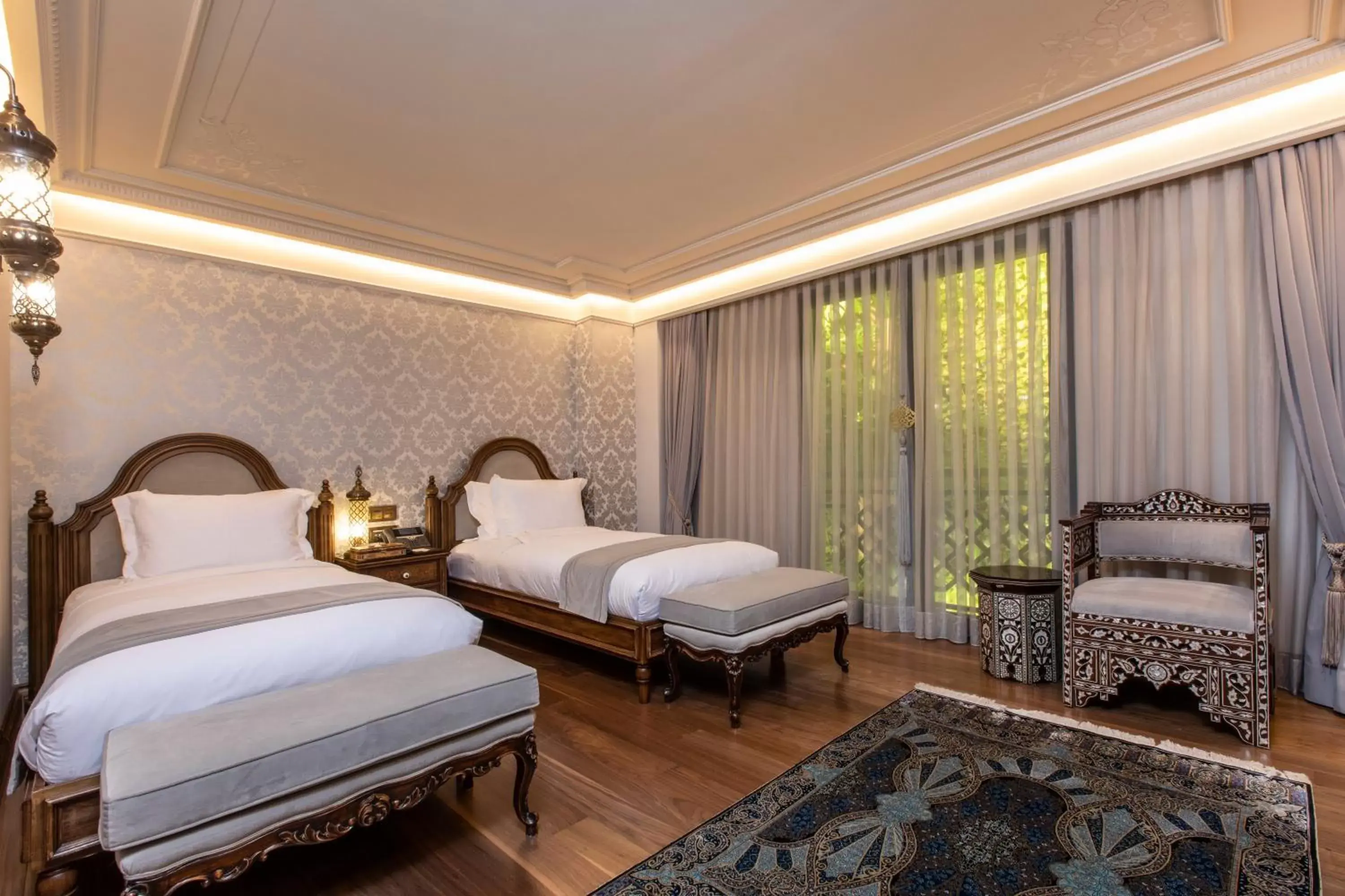 Deluxe Twin Room with Vertical Greenery View in AJWA Sultanahmet - Preferred Hotels LVX Collection Deluxe Twin Room with Vertical Greenery View in AJWA Sultanahmet - Preferred Hotels LVX Collection
