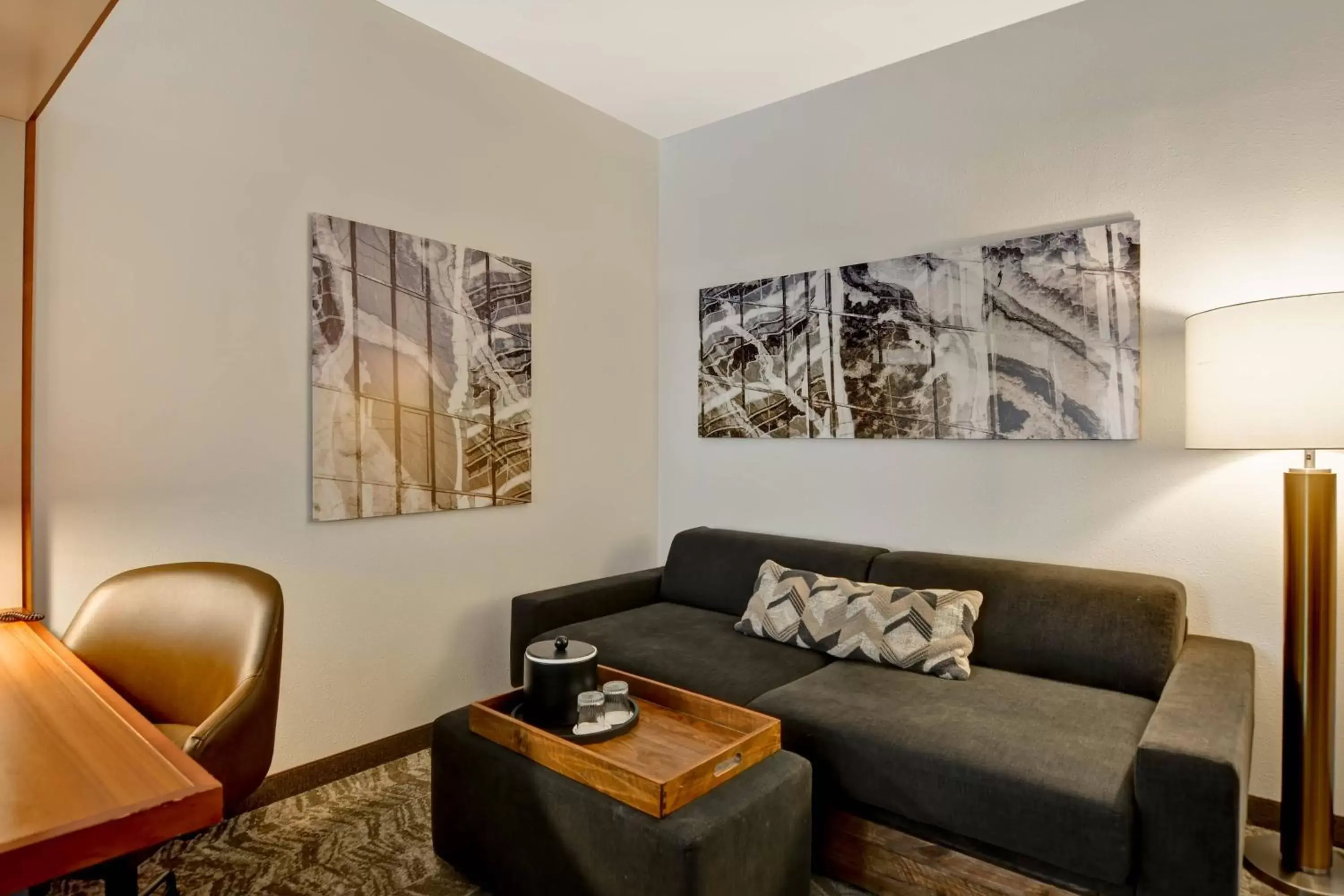 Studio with Two Queen Beds, Sofa Bed and Adapted Tub - Mobility Accessible in SpringHill Suites by Marriott Cincinnati Midtown Studio with Two Queen Beds, Sofa Bed and Adapted Tub - Mobility Accessible in SpringHill Suites by Marriott Cincinnati Midtown
