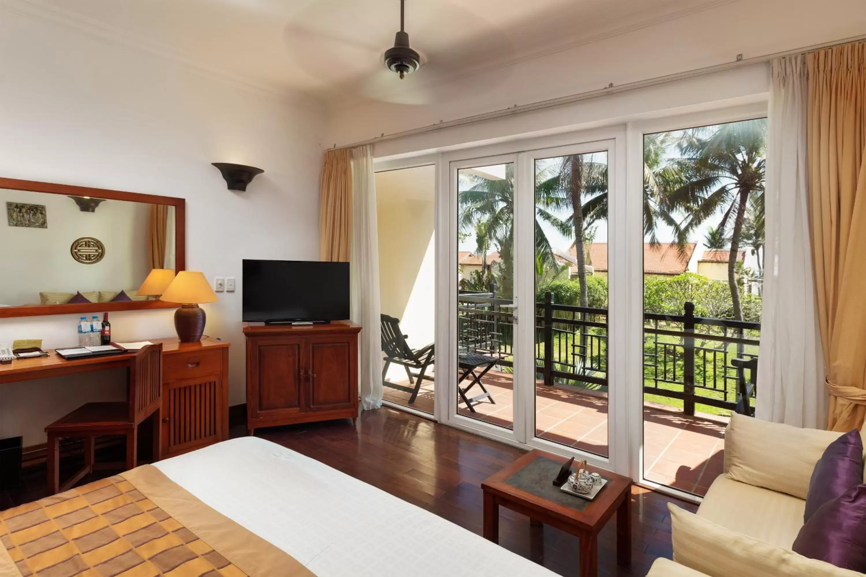 Queen Room with Garden View in Victoria Hoi An Beach Resort & Spa Queen Room with Garden View in Victoria Hoi An Beach Resort & Spa