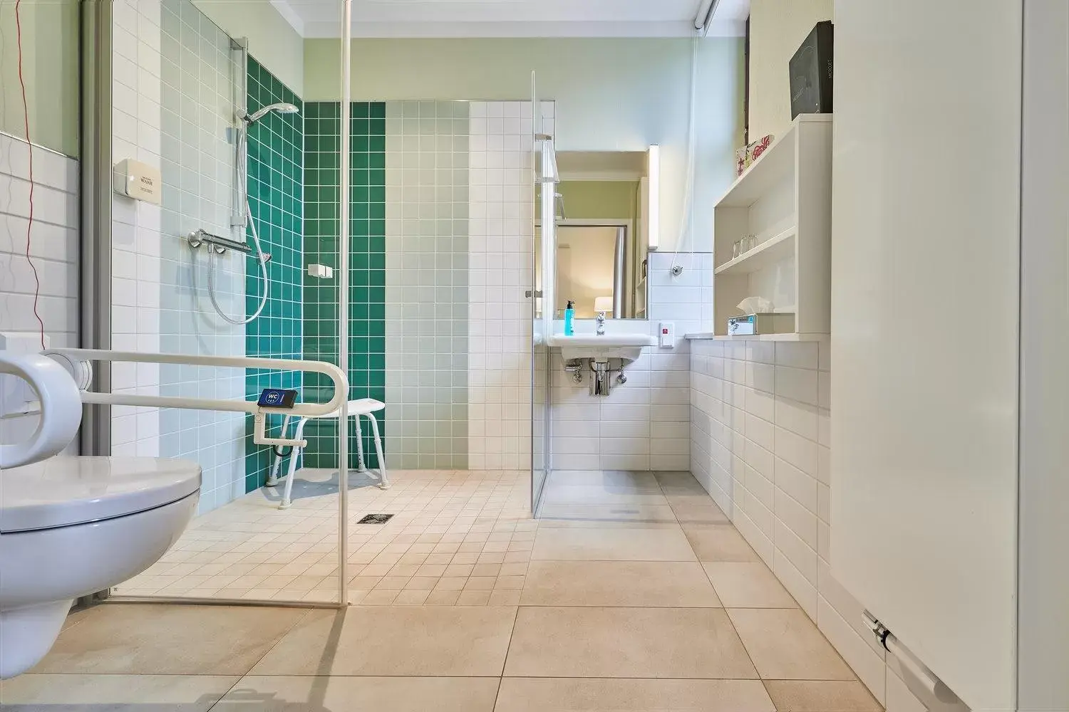 Double Room - single occupancy - Disability Access in Philippus Inklusionshotel Leipzig Double Room - single occupancy - Disability Access in Philippus Inklusionshotel Leipzig