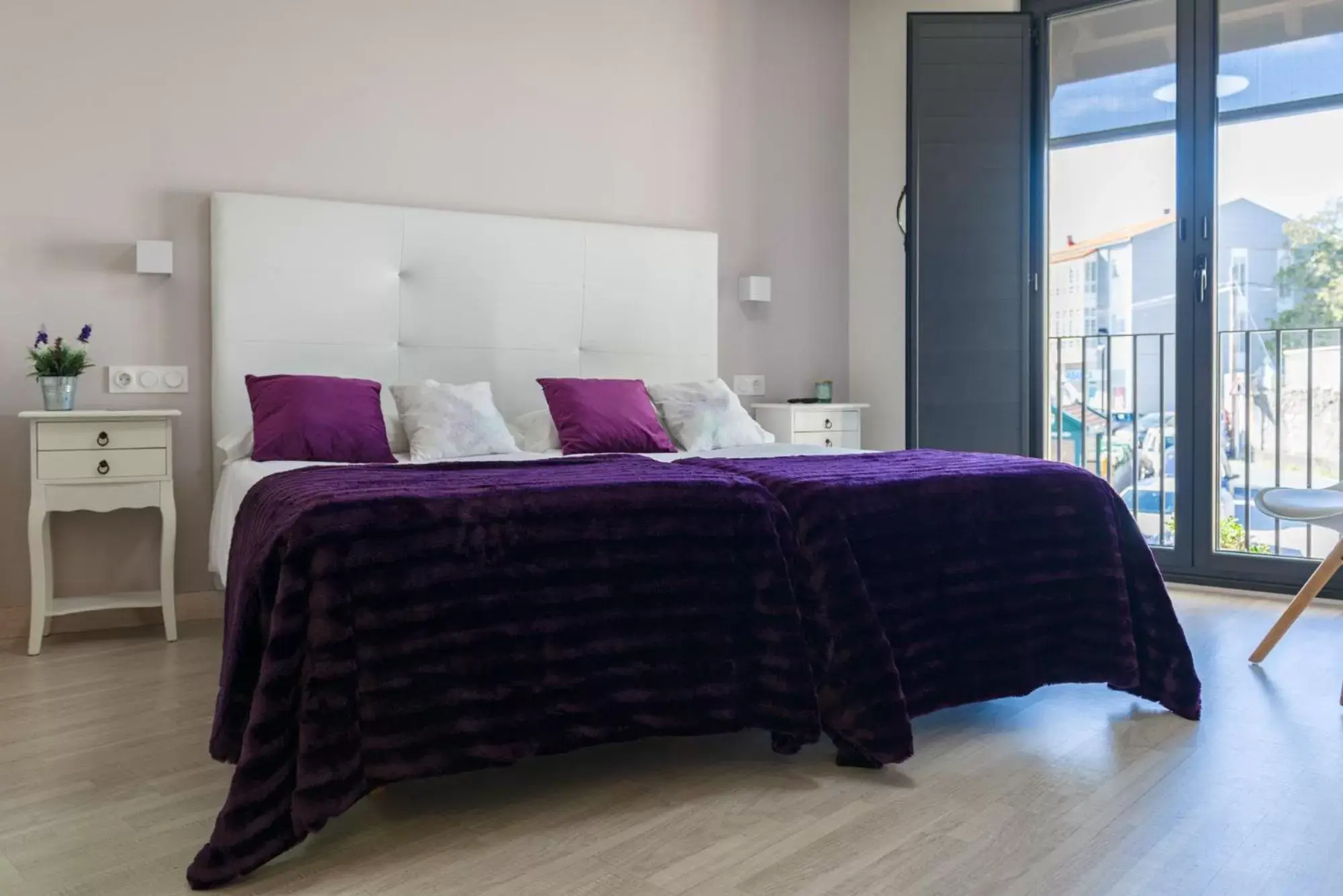 Twin Room in O balcón da ribeira Twin Room in O balcón da ribeira