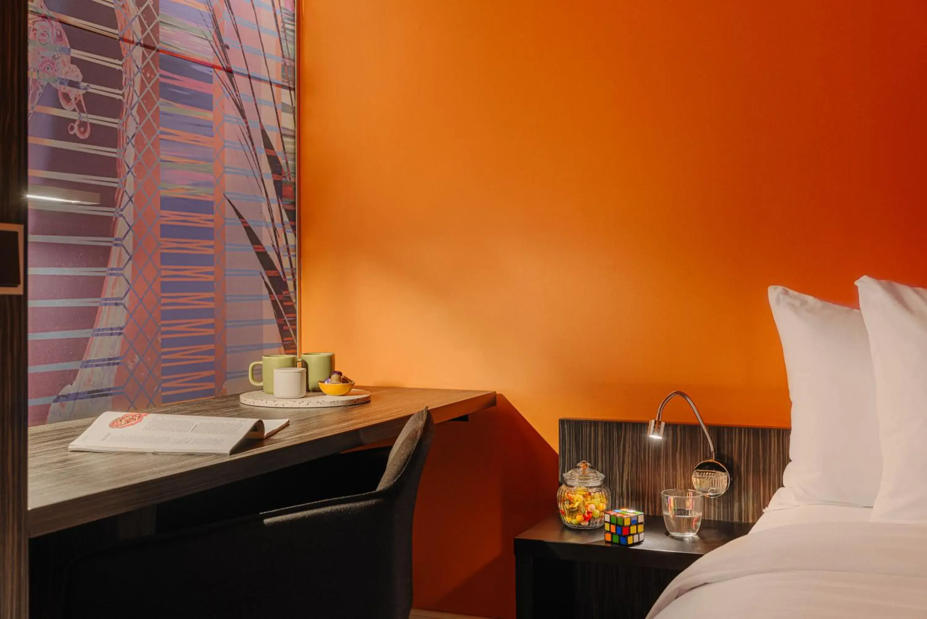 Basic Room without Daylight in Designhotel Maastricht Basic Room without Daylight in Designhotel Maastricht