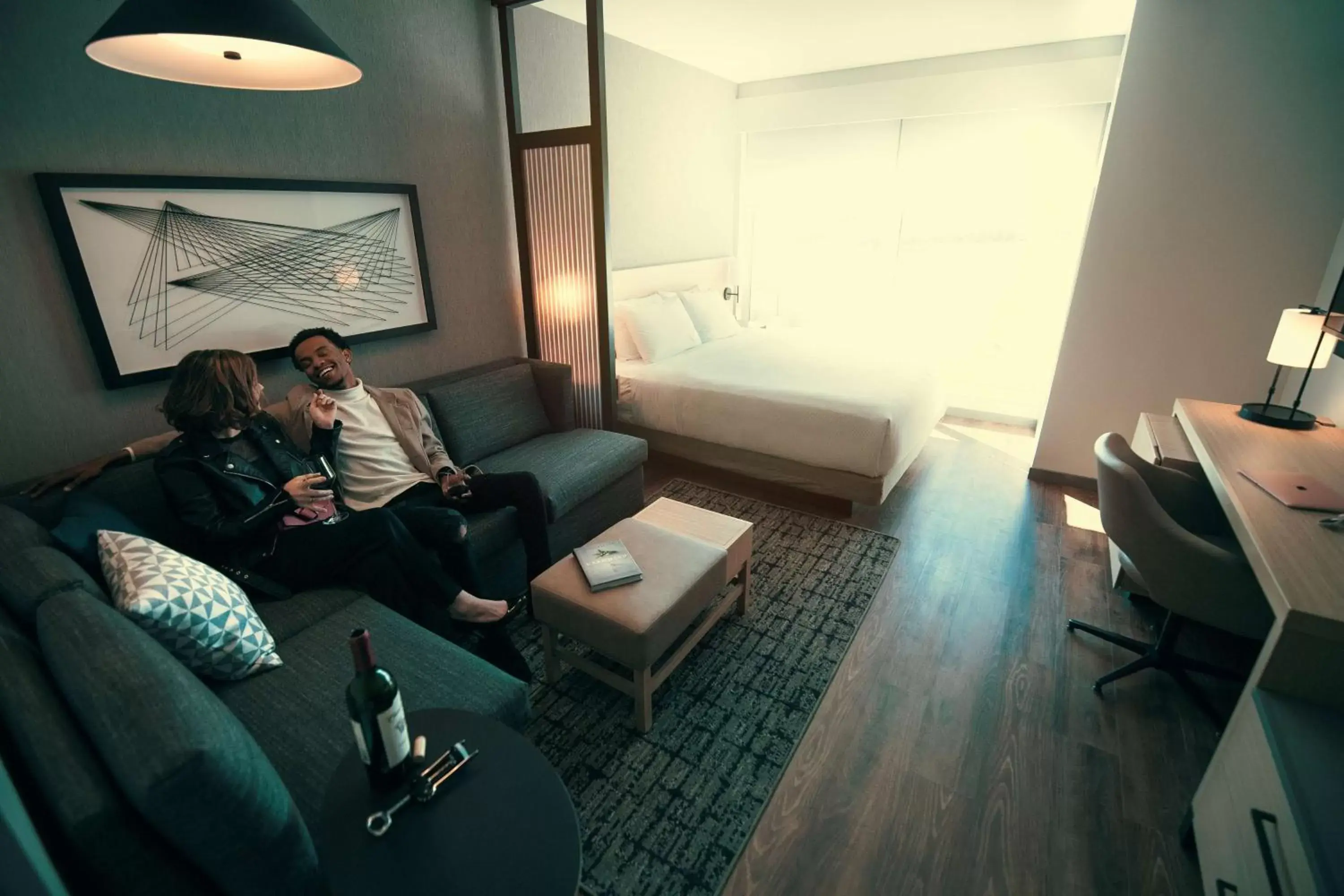 King Room with Sofa Bed - High Floor in The Forester, a Hyatt Place Hotel King Room with Sofa Bed - High Floor in The Forester, a Hyatt Place Hotel