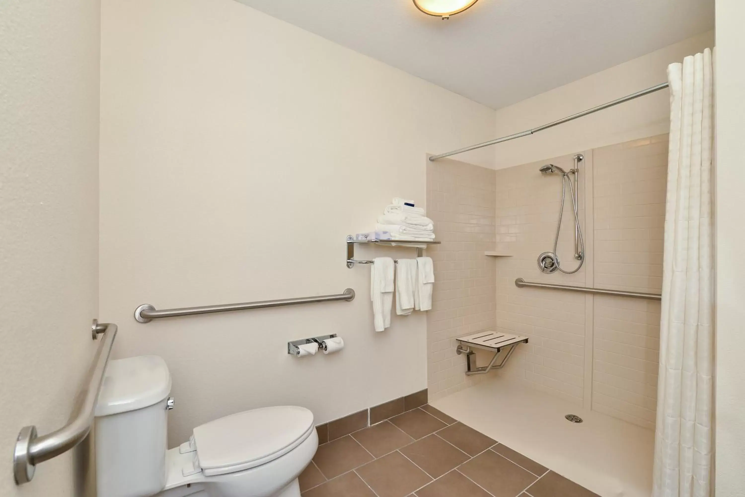 King Room with Roll-In Shower - Disability Access in Candlewood Suites Monahans by IHG King Room with Roll-In Shower - Disability Access in Candlewood Suites Monahans by IHG