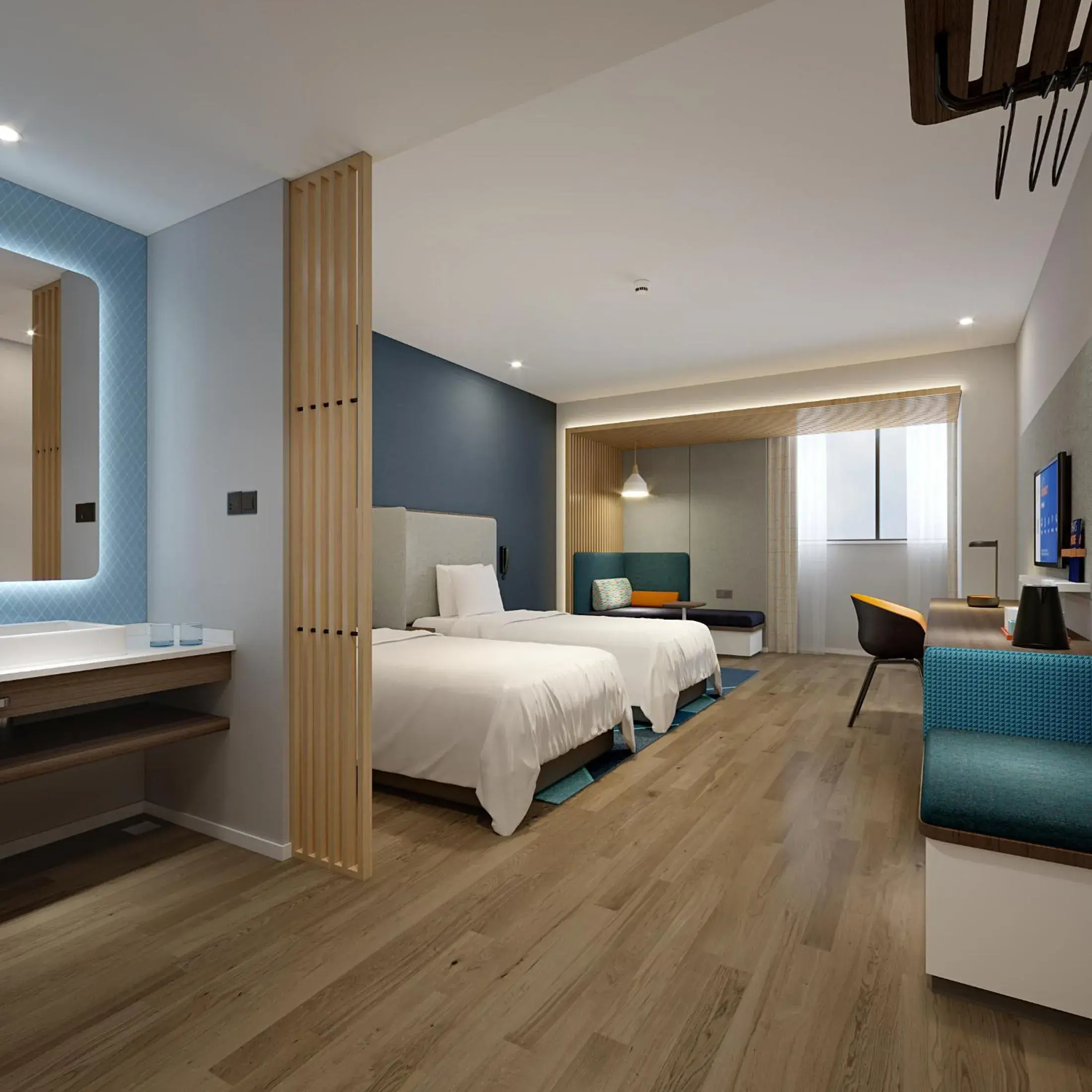 Standard Twin Room in Holiday Inn Express Chongqing Airport Zone, an IHG Hotel Standard Twin Room in Holiday Inn Express Chongqing Airport Zone, an IHG Hotel