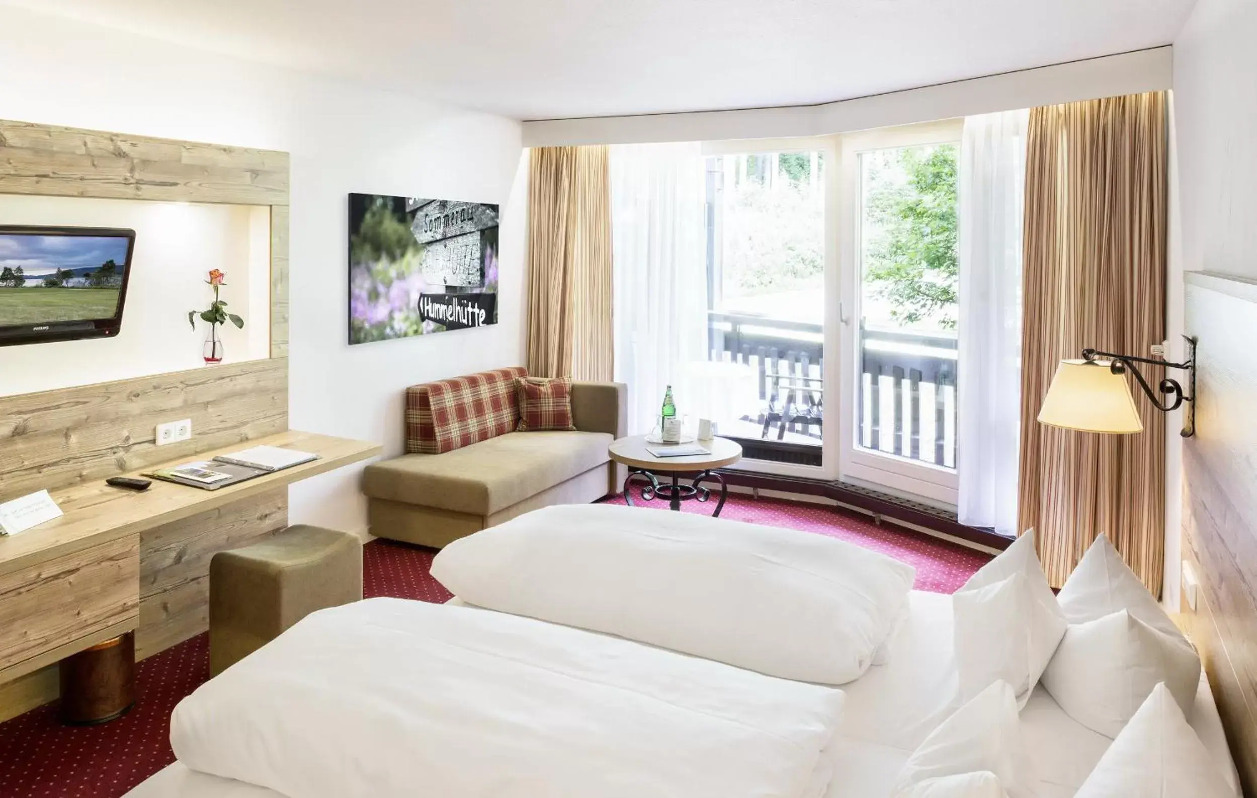 Classic Double Room - single occupancy - Forest Side in Hotel Vier Jahreszeiten am Schluchsee Classic Double Room - single occupancy - Forest Side in Hotel Vier Jahreszeiten am Schluchsee