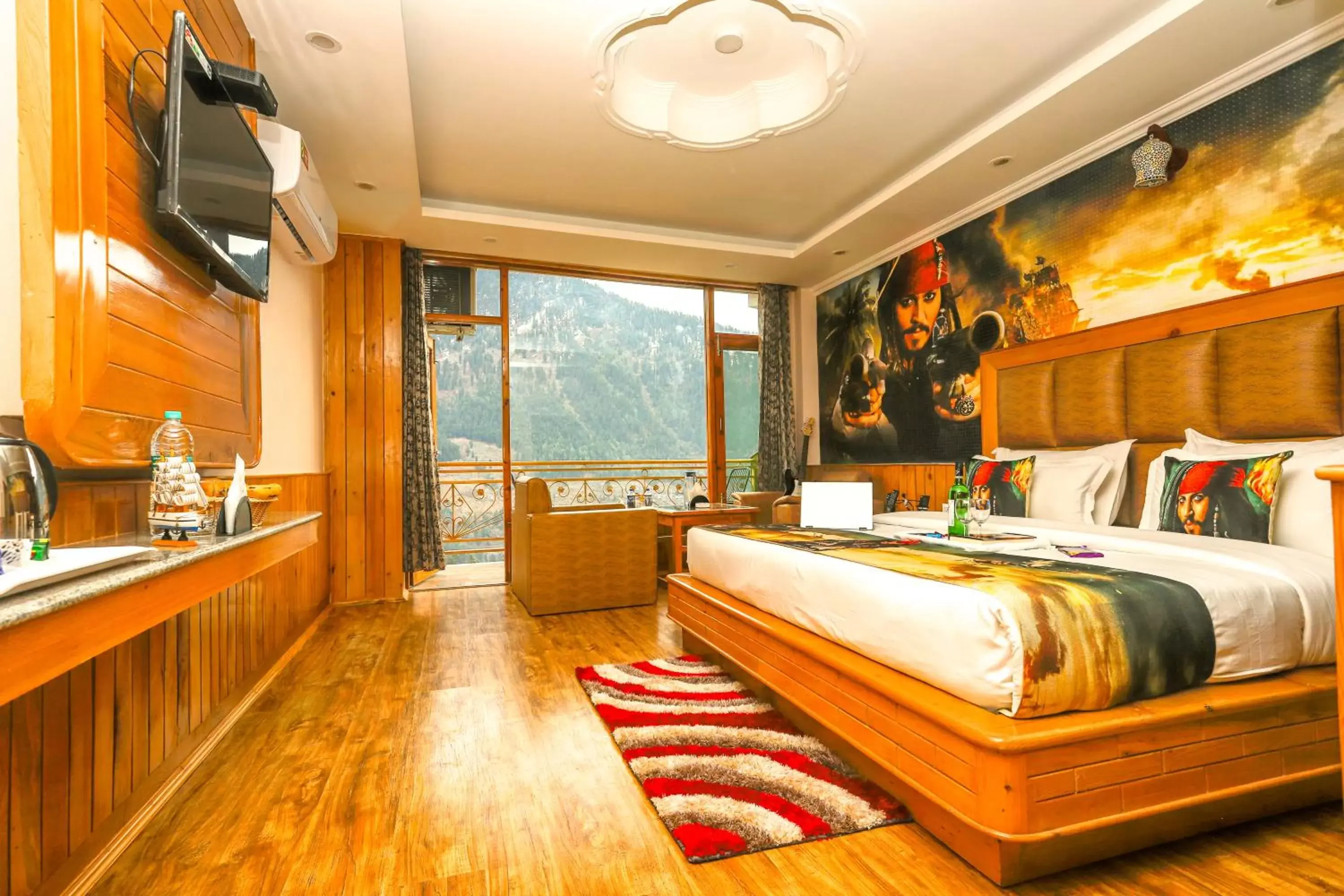 Superior King Room - single occupancy in Hotel Smugglers Mountain View - central heated & air Cooled #Free Pick from Volvo Bus Stand Superior King Room - single occupancy in Hotel Smugglers Mountain View - central heated & air Cooled #Free Pick from Volvo Bus Stand