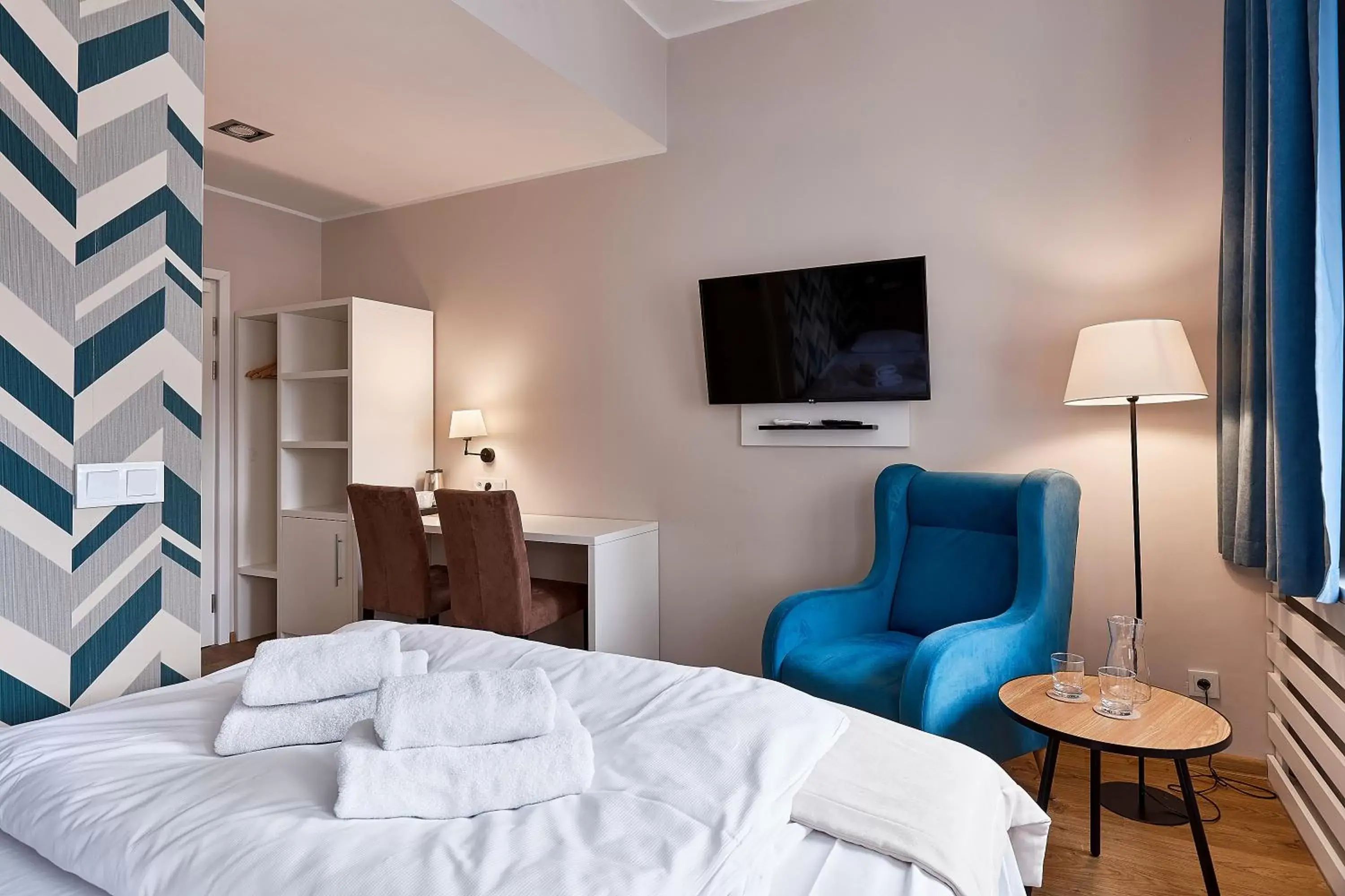 Deluxe Double Room in Hotel Traffic Poznań Stare Miasto Deluxe Double Room in Hotel Traffic Poznań Stare Miasto