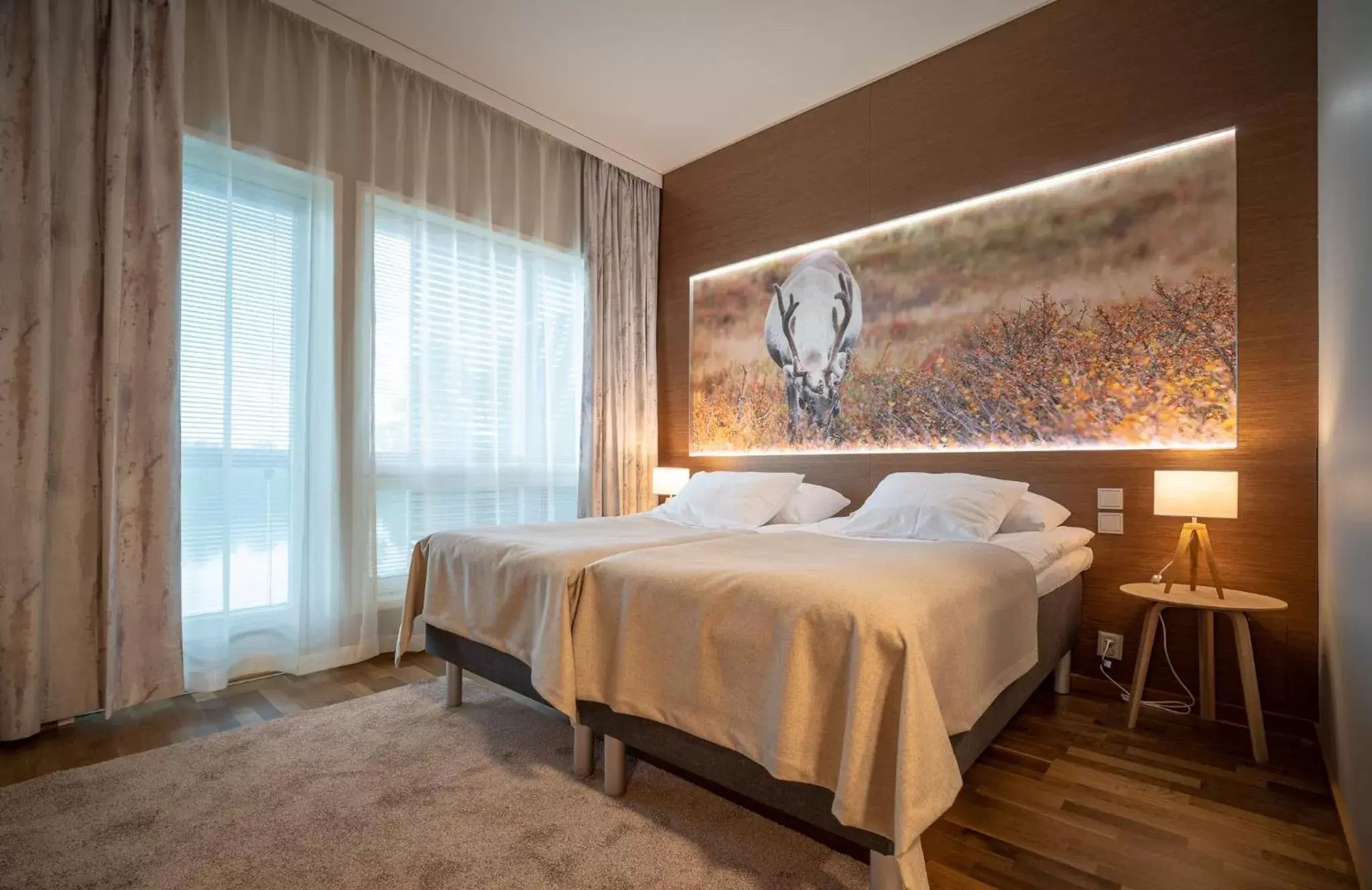 Deluxe Twin Room with Sauna - Annex Building in Kultahippu Hotel & Apartments Deluxe Twin Room with Sauna - Annex Building in Kultahippu Hotel & Apartments