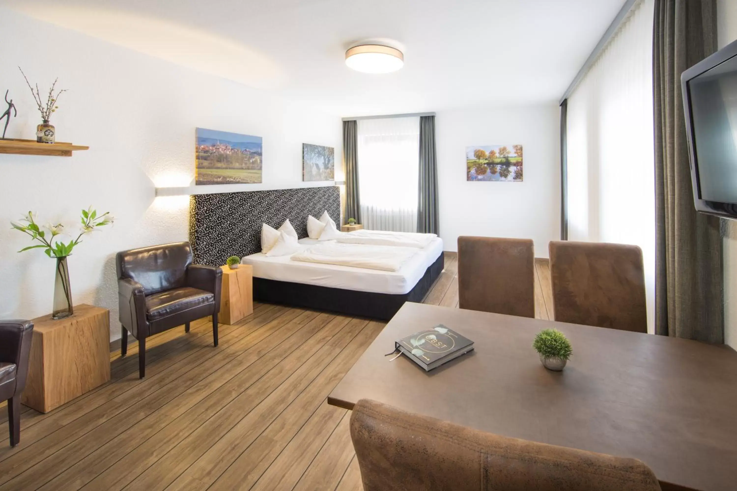 Two-Bedroom Apartment in Hotel Am Kurpark Späth Two-Bedroom Apartment in Hotel Am Kurpark Späth