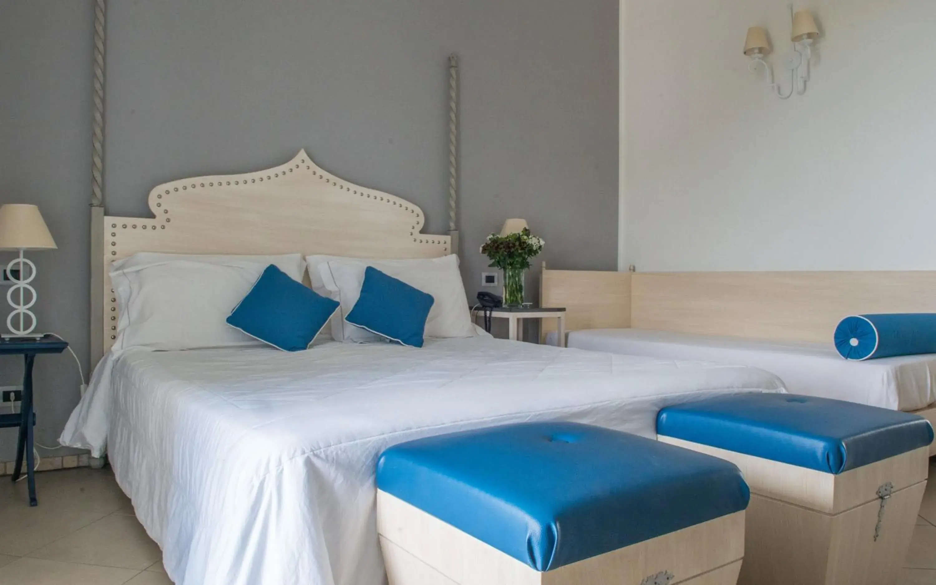 Comfort Double Room with Partial Sea View in Hotel Mea - Aeolian Charme Comfort Double Room with Partial Sea View in Hotel Mea - Aeolian Charme