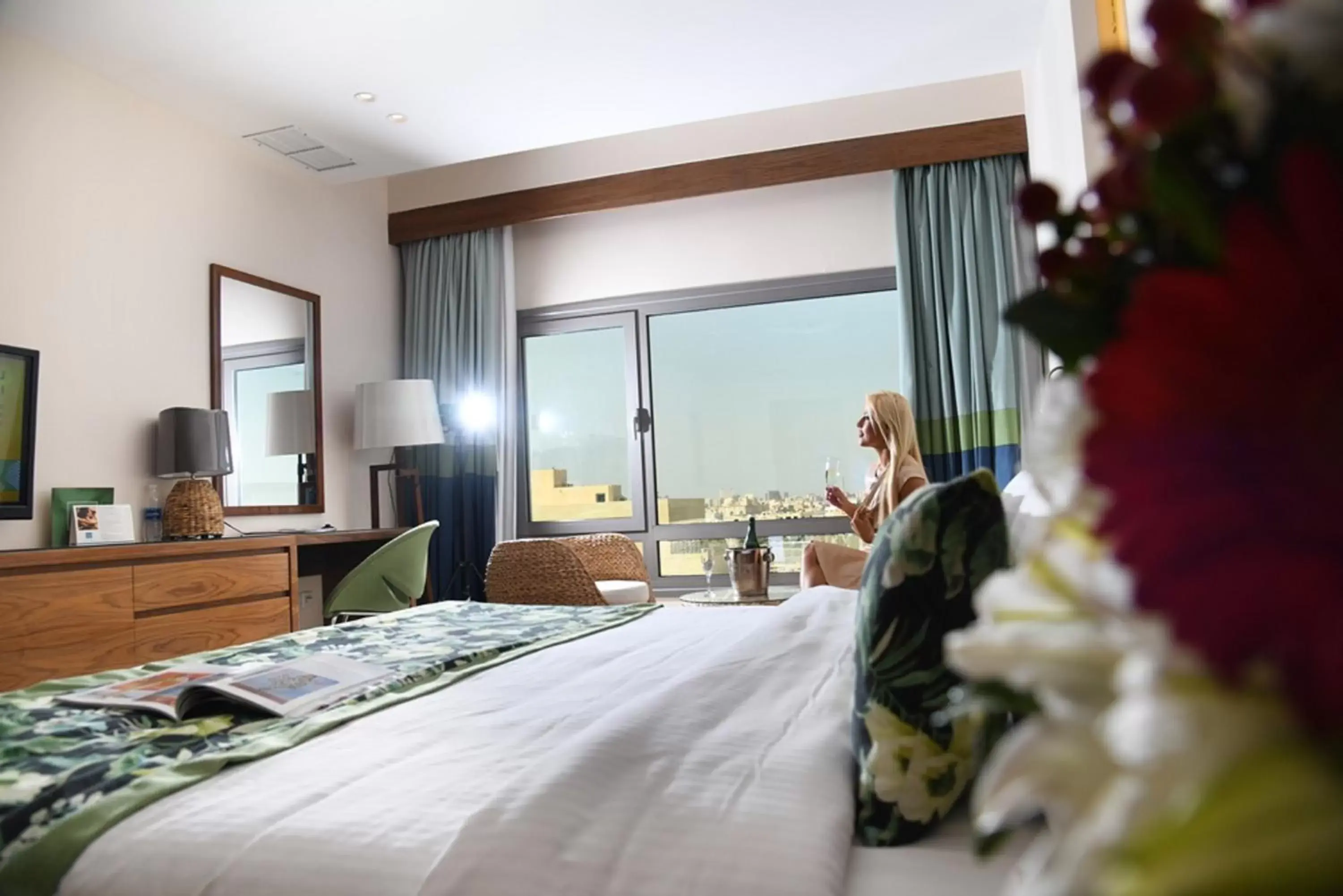 Superior Room Pool View in The Palms Beach Hotel & Spa Superior Room Pool View in The Palms Beach Hotel & Spa