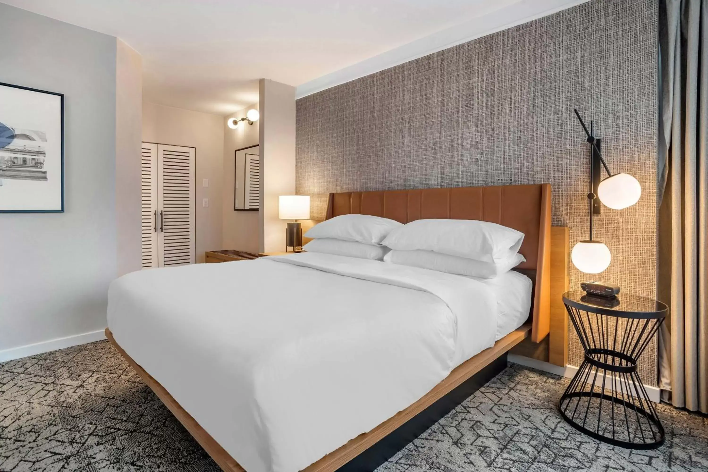 King Suite with Sofa Bed and Roll-in Shower - Mobility Accessible in Sheraton Suites Wilmington Downtown King Suite with Sofa Bed and Roll-in Shower - Mobility Accessible in Sheraton Suites Wilmington Downtown