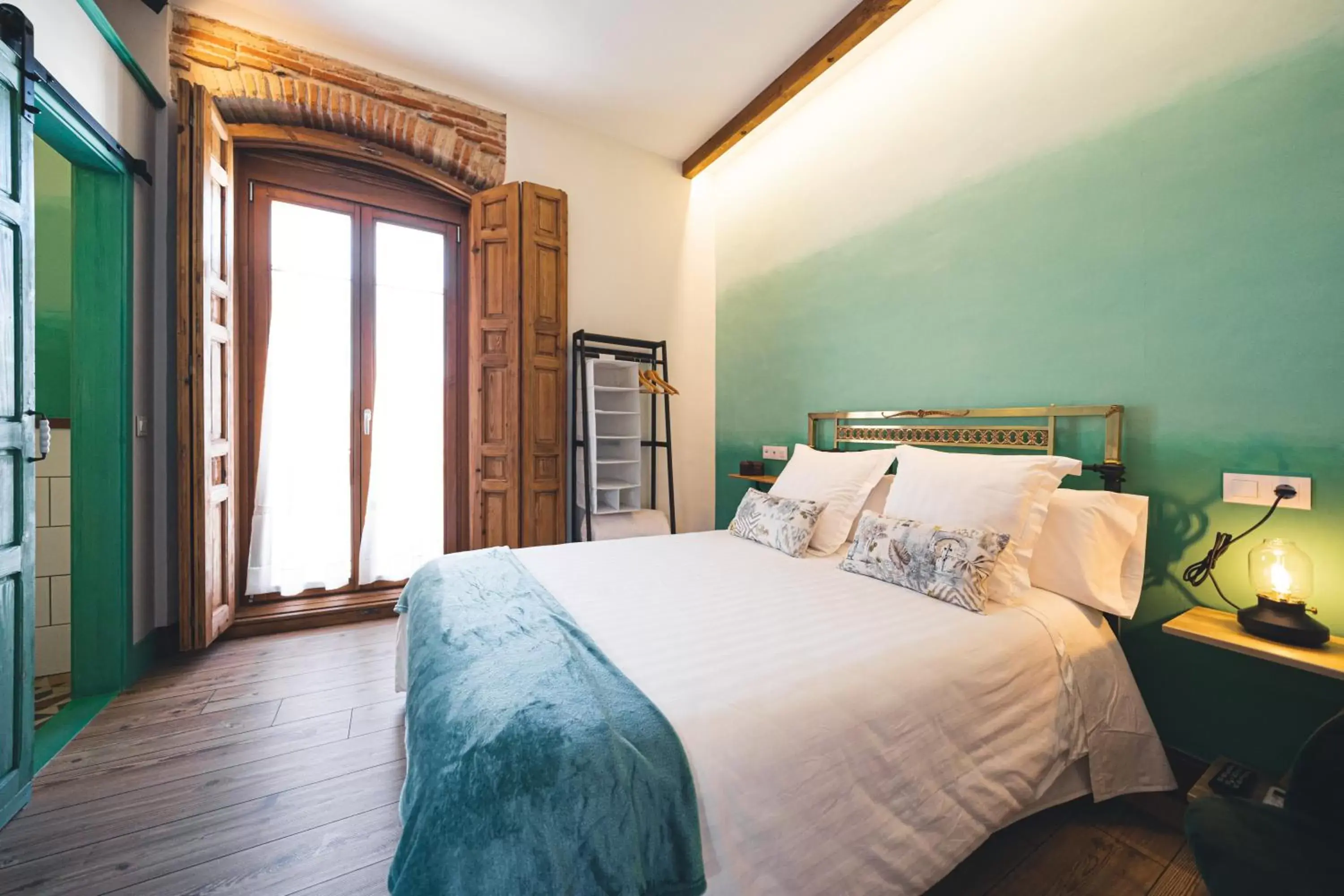 Double Room with Balcony - single occupancy in La Casa del Médico Hostería Rural Double Room with Balcony - single occupancy in La Casa del Médico Hostería Rural