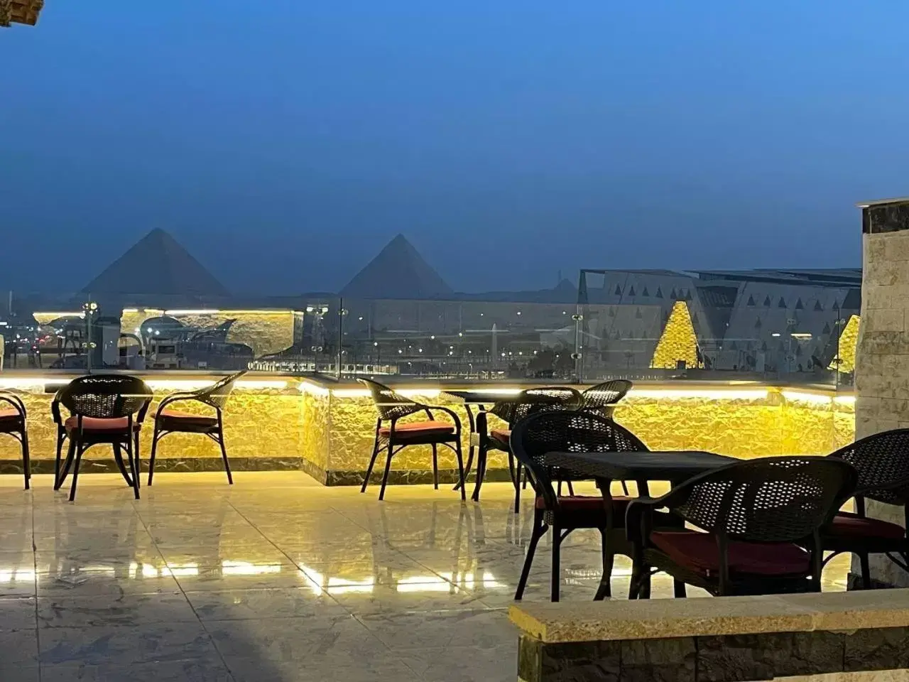Patio, Restaurant/Places to Eat in Jewel Grand Museum & Pyramids View Patio, Restaurant/Places to Eat in Jewel Grand Museum & Pyramids View