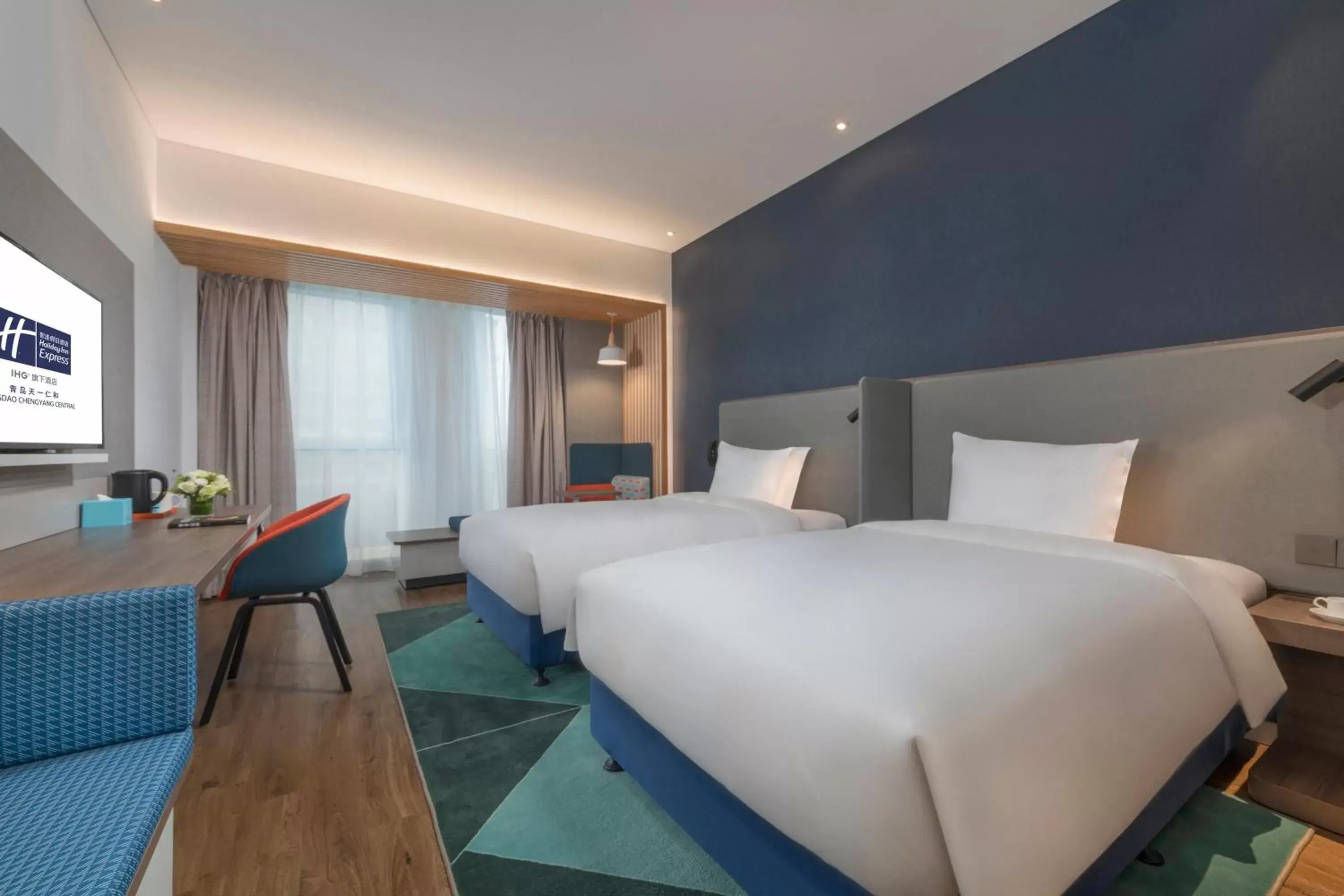 Standard Room in Holiday Inn Express Qingdao Chengyang Central, an IHG Hotel Standard Room in Holiday Inn Express Qingdao Chengyang Central, an IHG Hotel