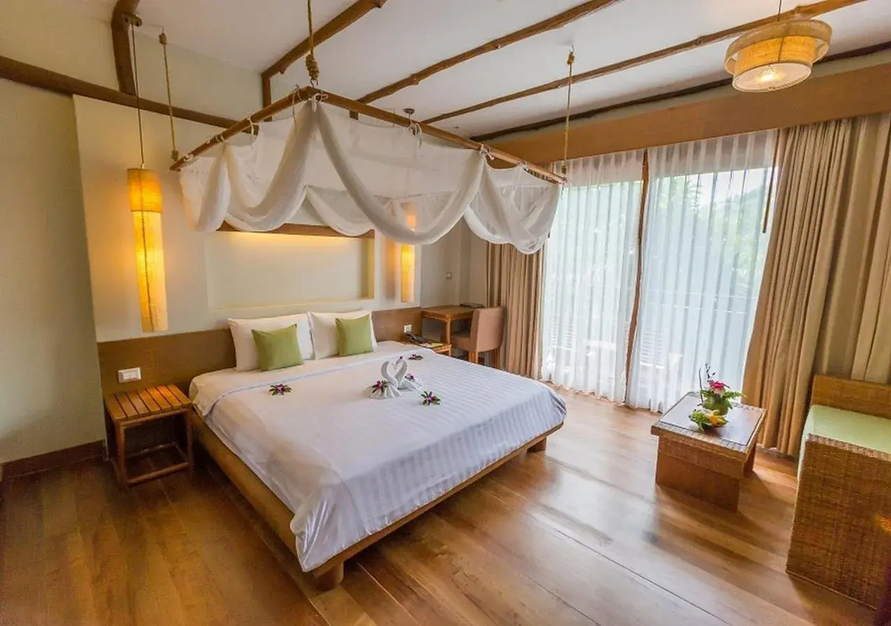 Deluxe Double Room with Pool View in Metadee Concept Hotel Deluxe Double Room with Pool View in Metadee Concept Hotel