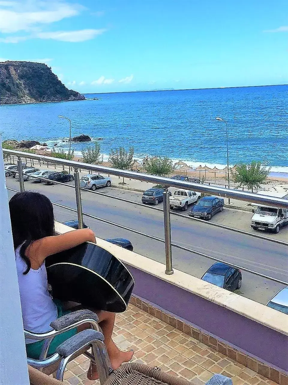 Family Room with Balcony and Sea View in Dhima Hotel Family Room with Balcony and Sea View in Dhima Hotel