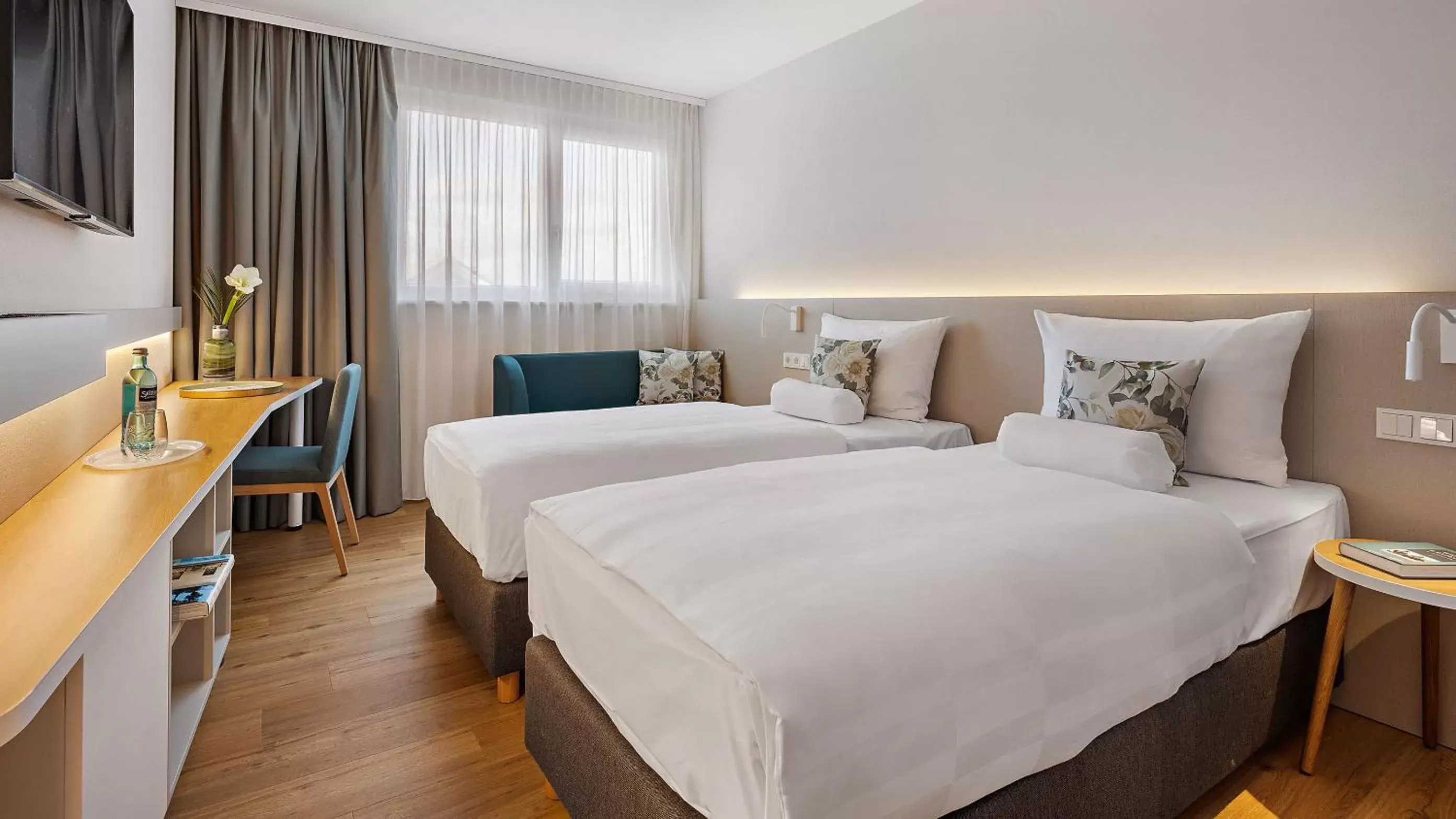 Twin Room in Hey Lou Hotel Karlsruhe Messe Twin Room in Hey Lou Hotel Karlsruhe Messe