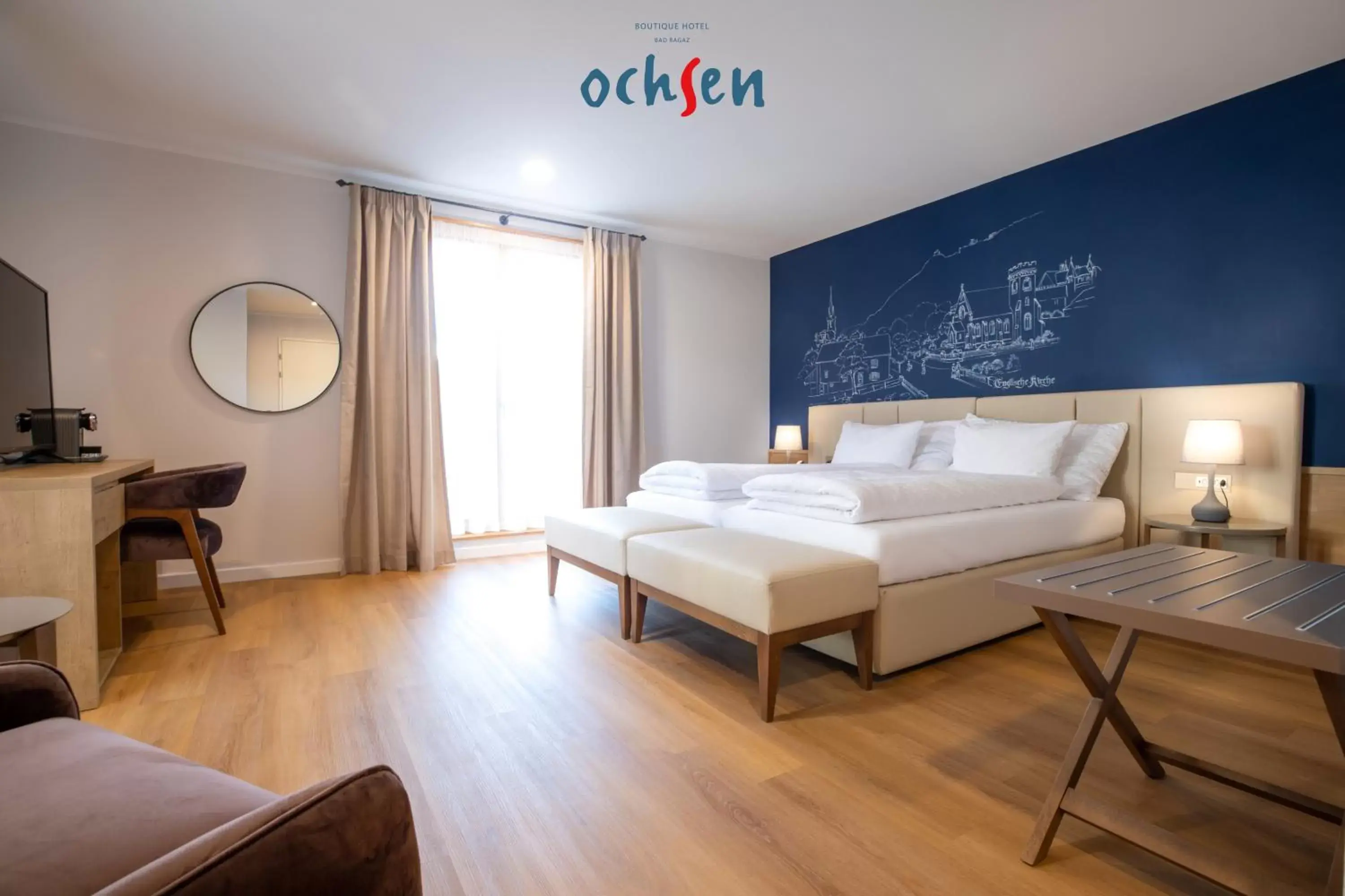 Deluxe Double Room - single occupancy in Boutique Hotel OchSen Self-Check-In Deluxe Double Room - single occupancy in Boutique Hotel OchSen Self-Check-In