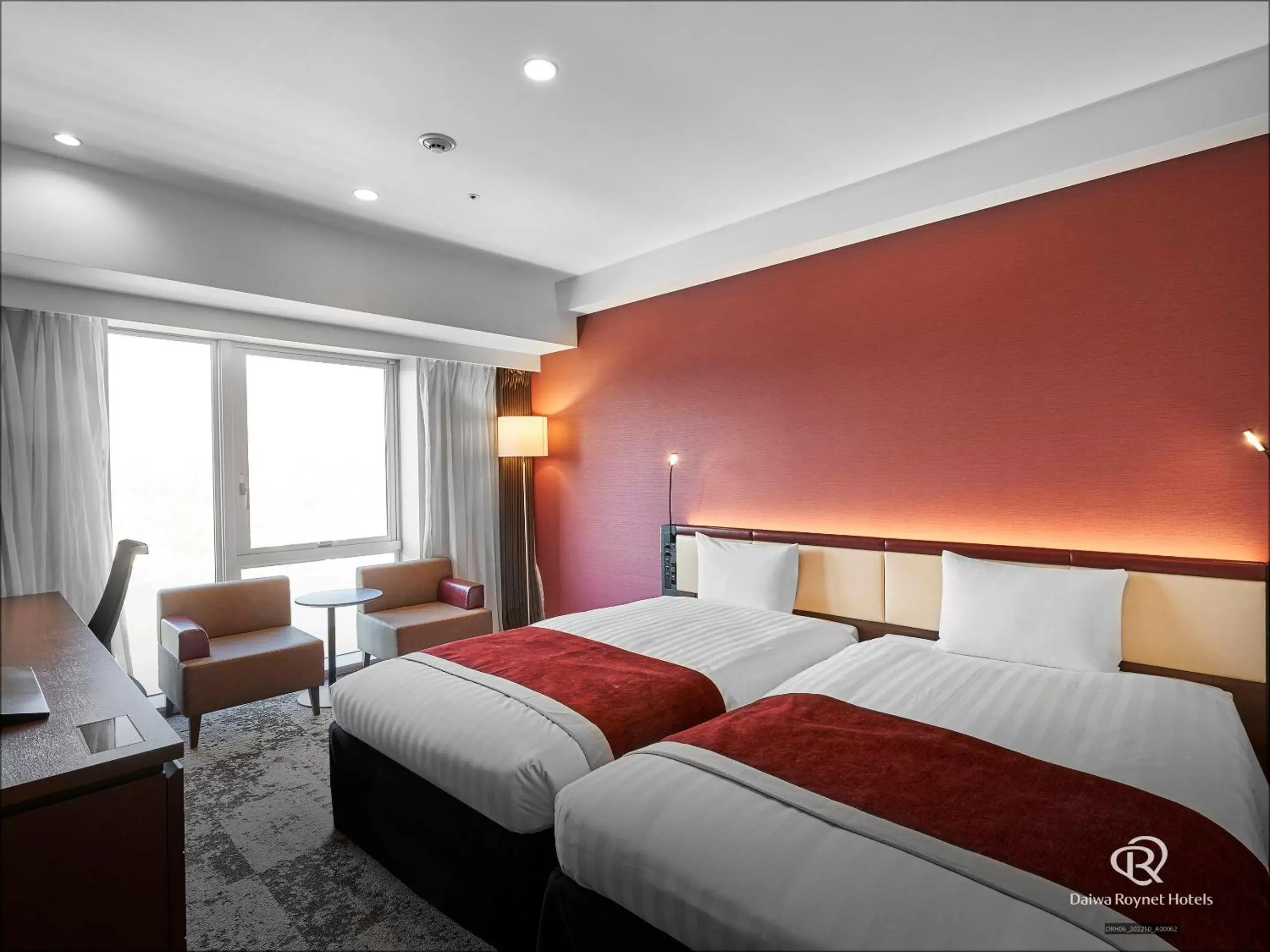 Superior Twin Room with No View - single occupancy in Daiwa Roynet Hotel Fukuyama Ekimae Superior Twin Room with No View - single occupancy in Daiwa Roynet Hotel Fukuyama Ekimae