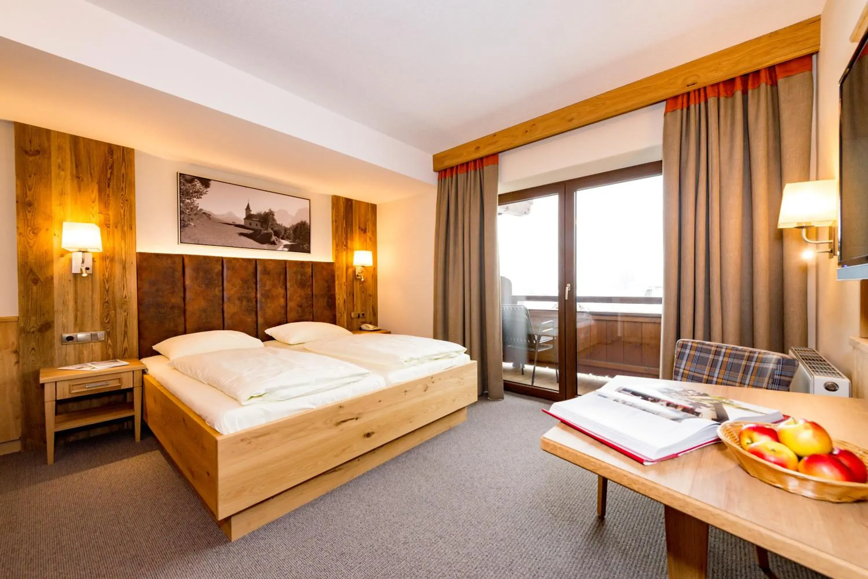 Comfort Double Room in Gasthaus Hotel Oberwirt Comfort Double Room in Gasthaus Hotel Oberwirt